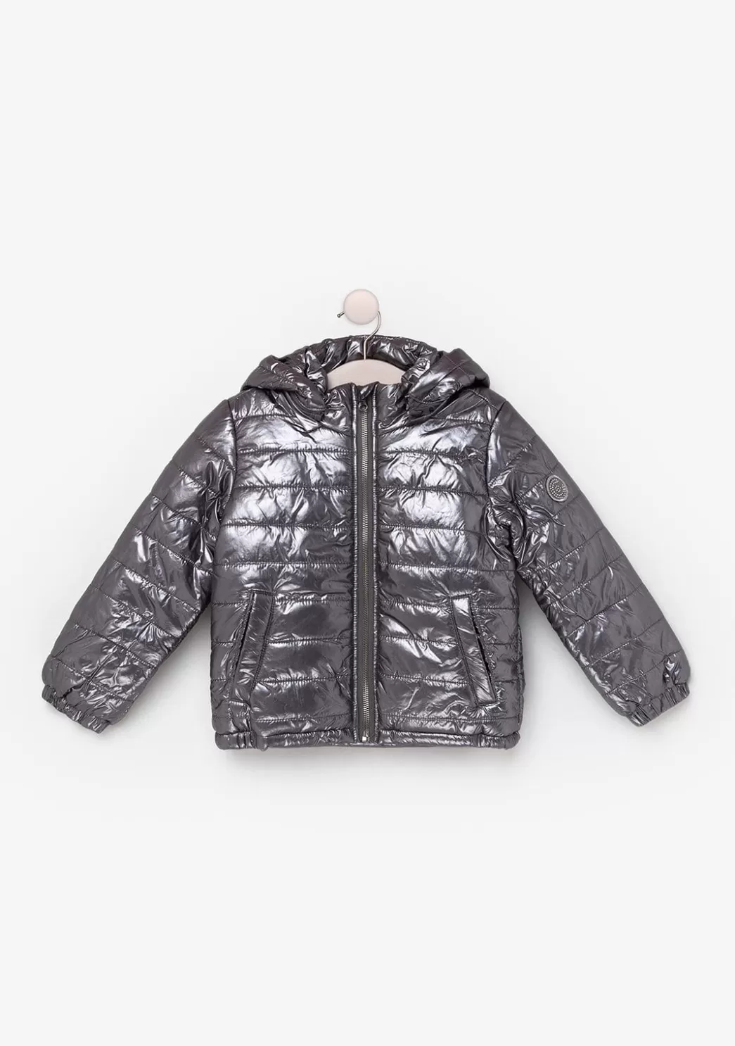 Flash Sale Anorak De Niña Plomo Chaquetas