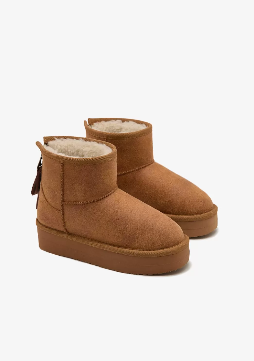 Shop Botas Australianas Cremallera Tan B&W Botas Australianas | Botas Australianas