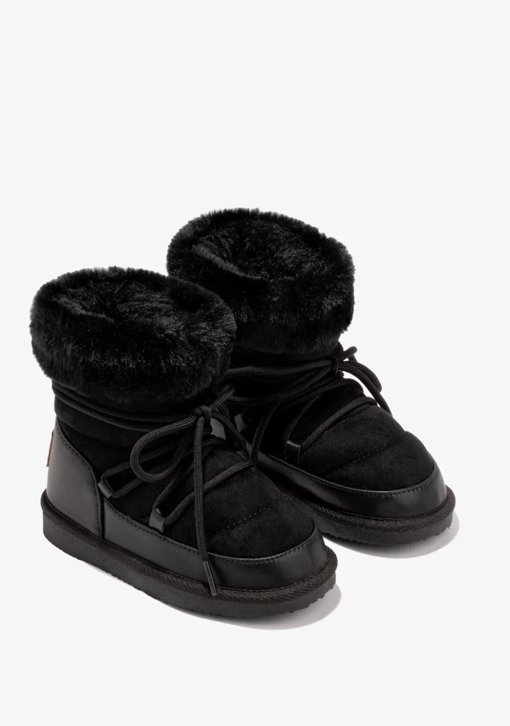 Best Botas Australianas De Niña Cordones Negro B&W Botas Australianas | Botas Australianas