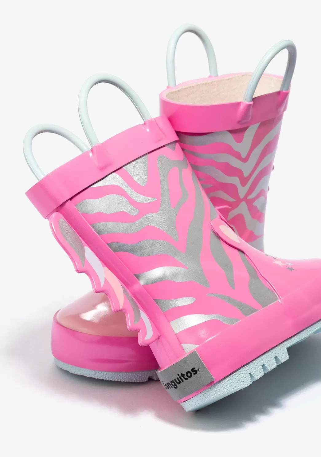 Online Botas De Agua Unicornio Rosa De Goma Botas De Agua | Botas De Agua