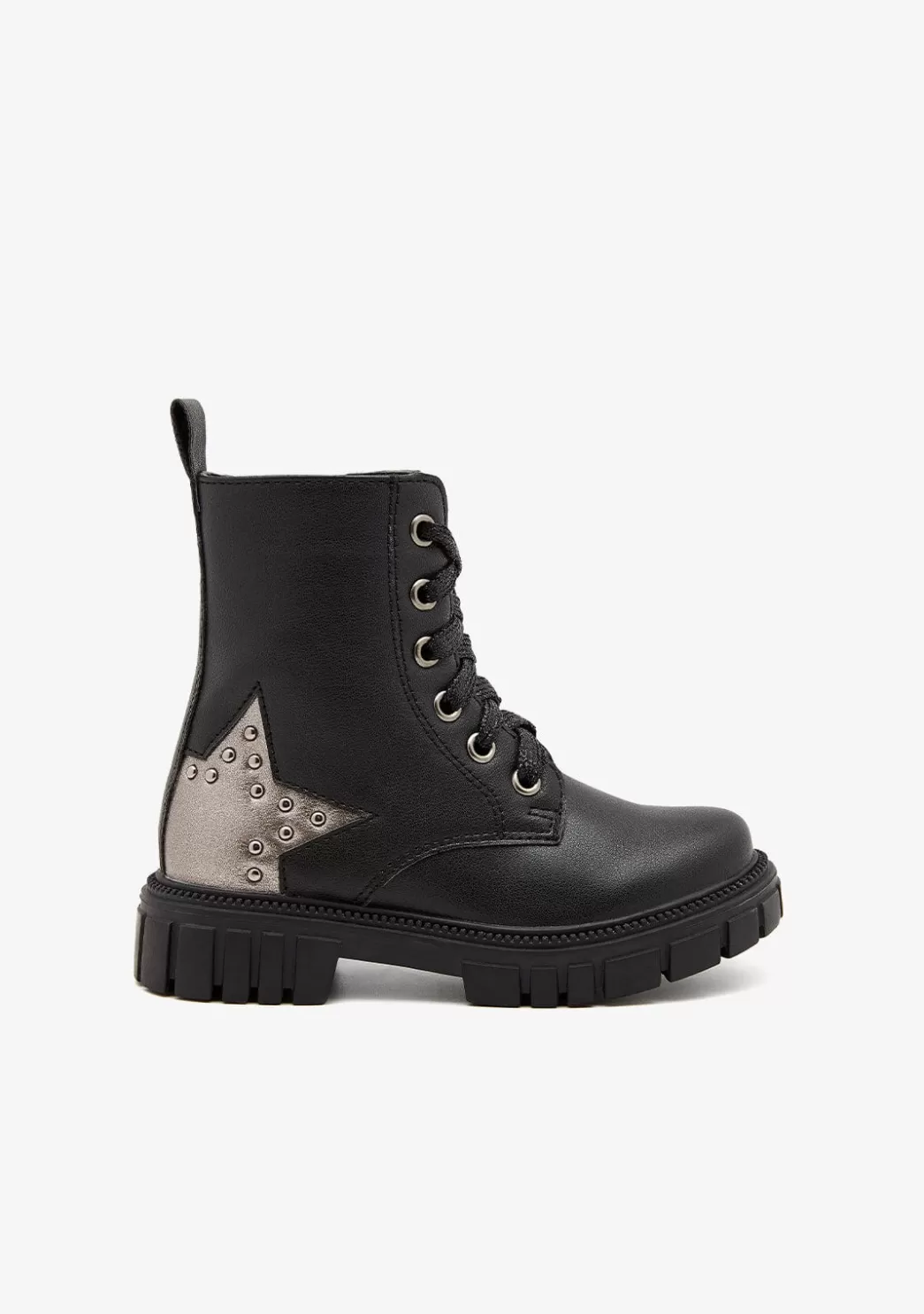 Clearance Botas Militares Estrella Negro Botas