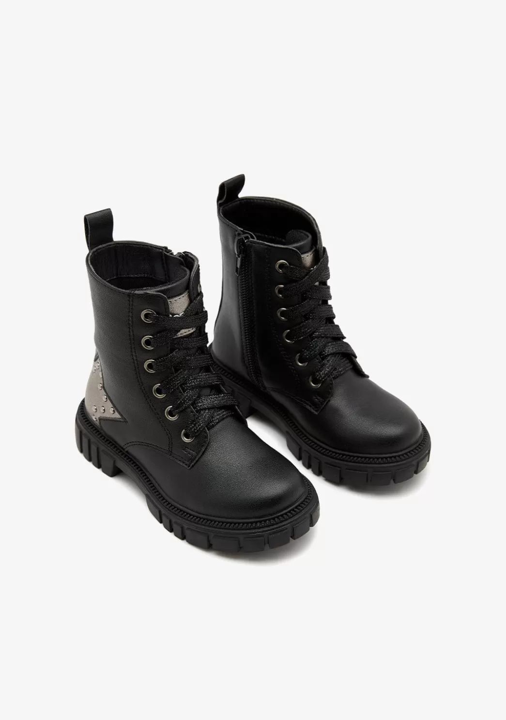 Clearance Botas Militares Estrella Negro Botas