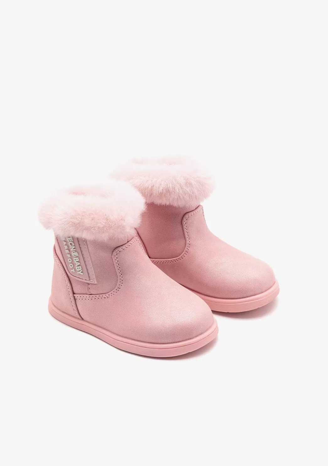 Fashion Botas Respetuosas Pelo Rosa Botas | Primeros Pasos - Respetuoso