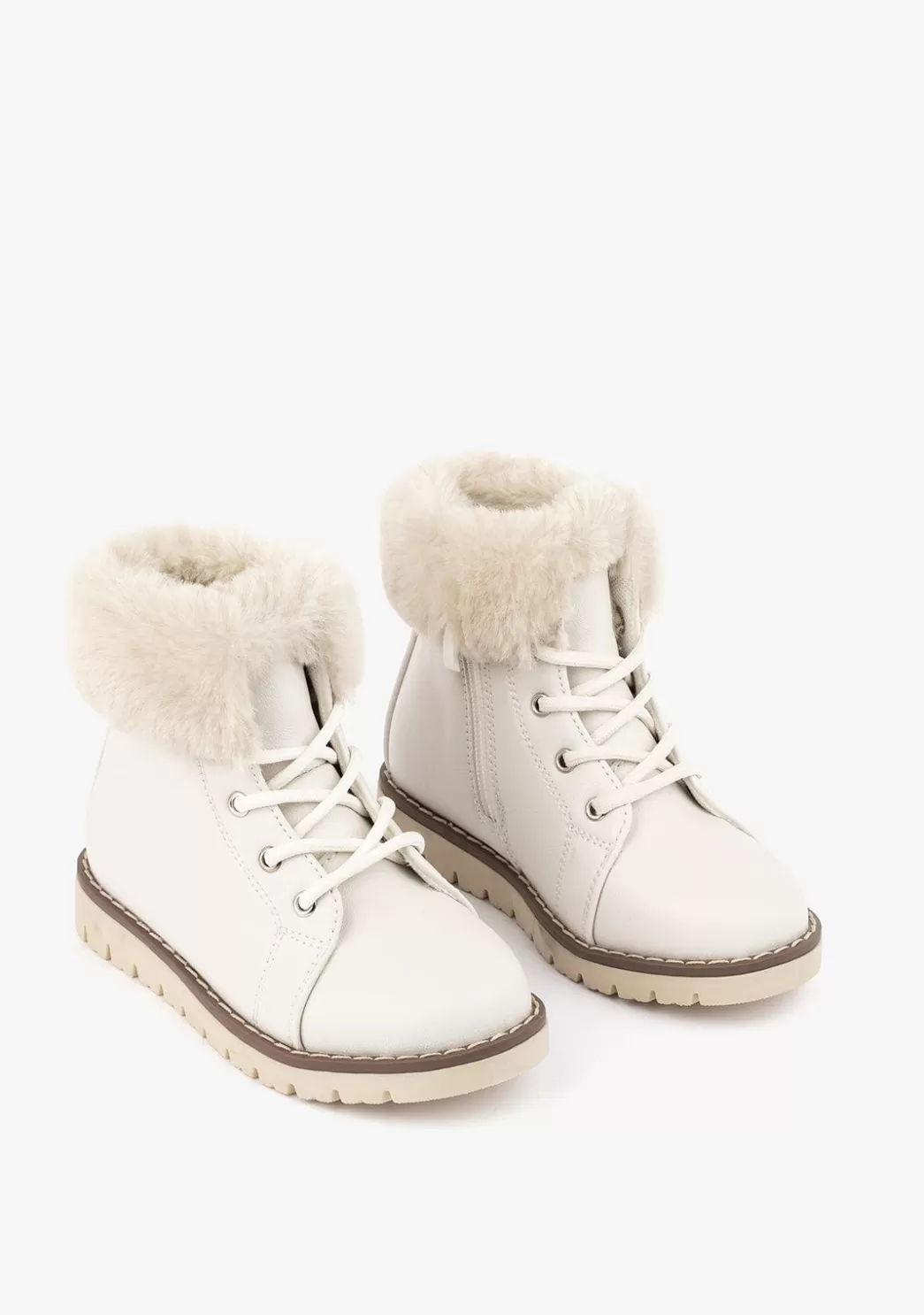 Sale Botines De Niña Beige Claro Botas