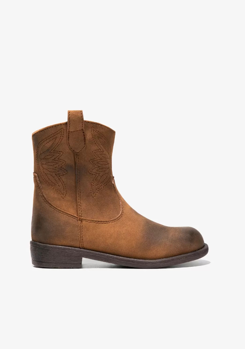 Shop Botines De Niña Cowboy Camel Botas