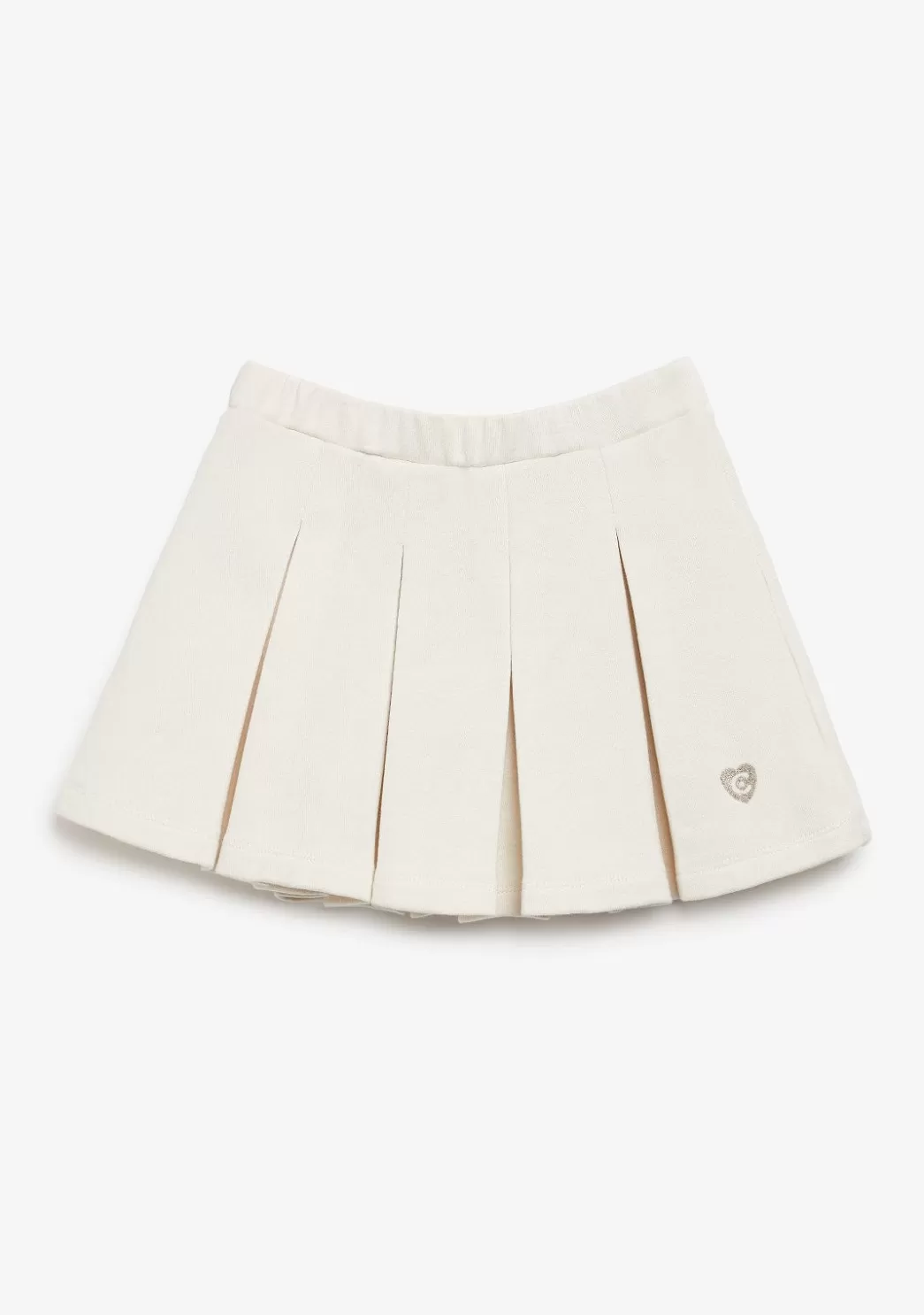 Cheap Falda Felpa Beige Faldas