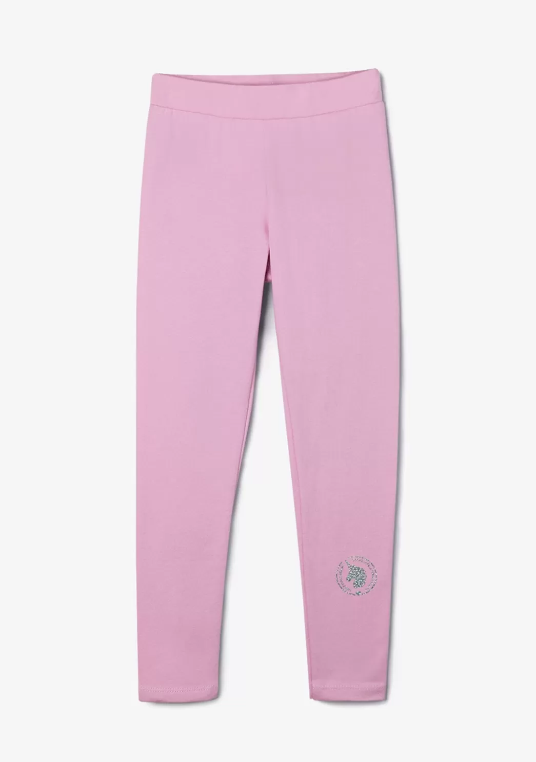 Best Sale Leggings De Niña Algodón Rosa Pantalones Y Leggins