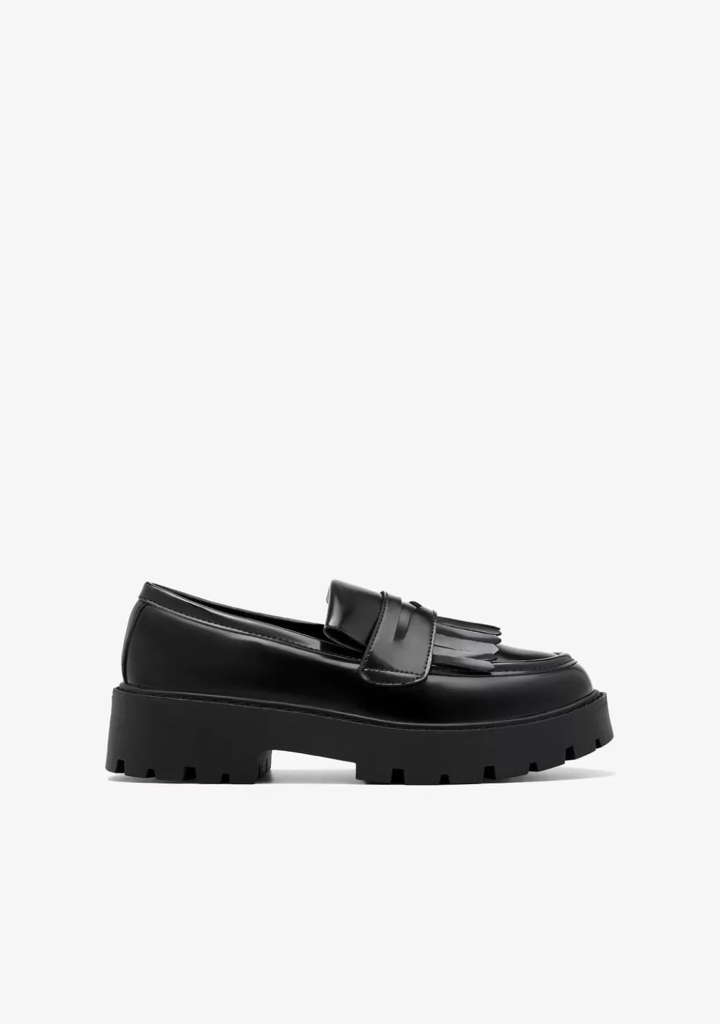 Cheap Mocasines Flecos Negro B&W Zapatos | Colegiales