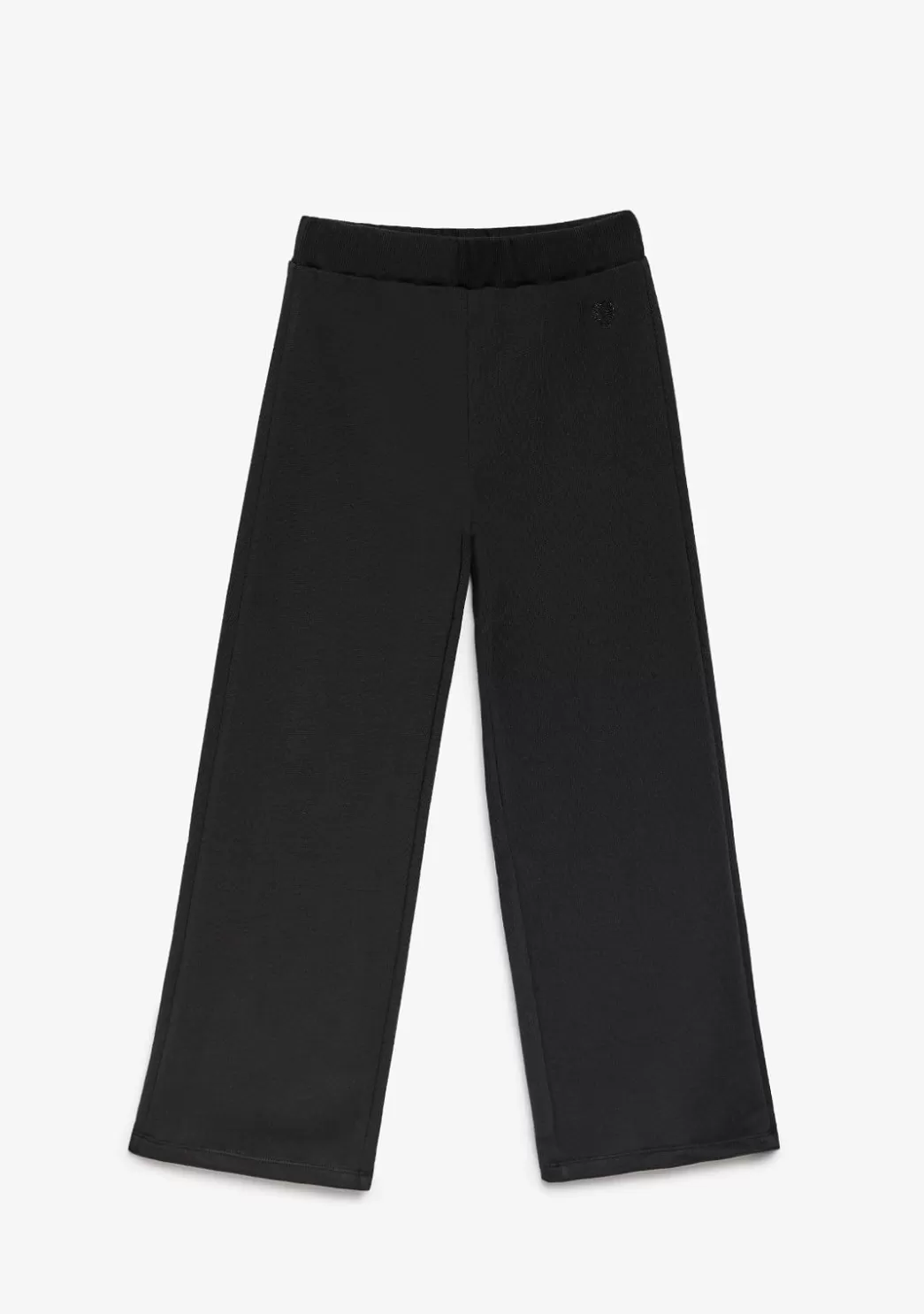 Hot Pantalones Felpa Negro Pantalones Y Leggins