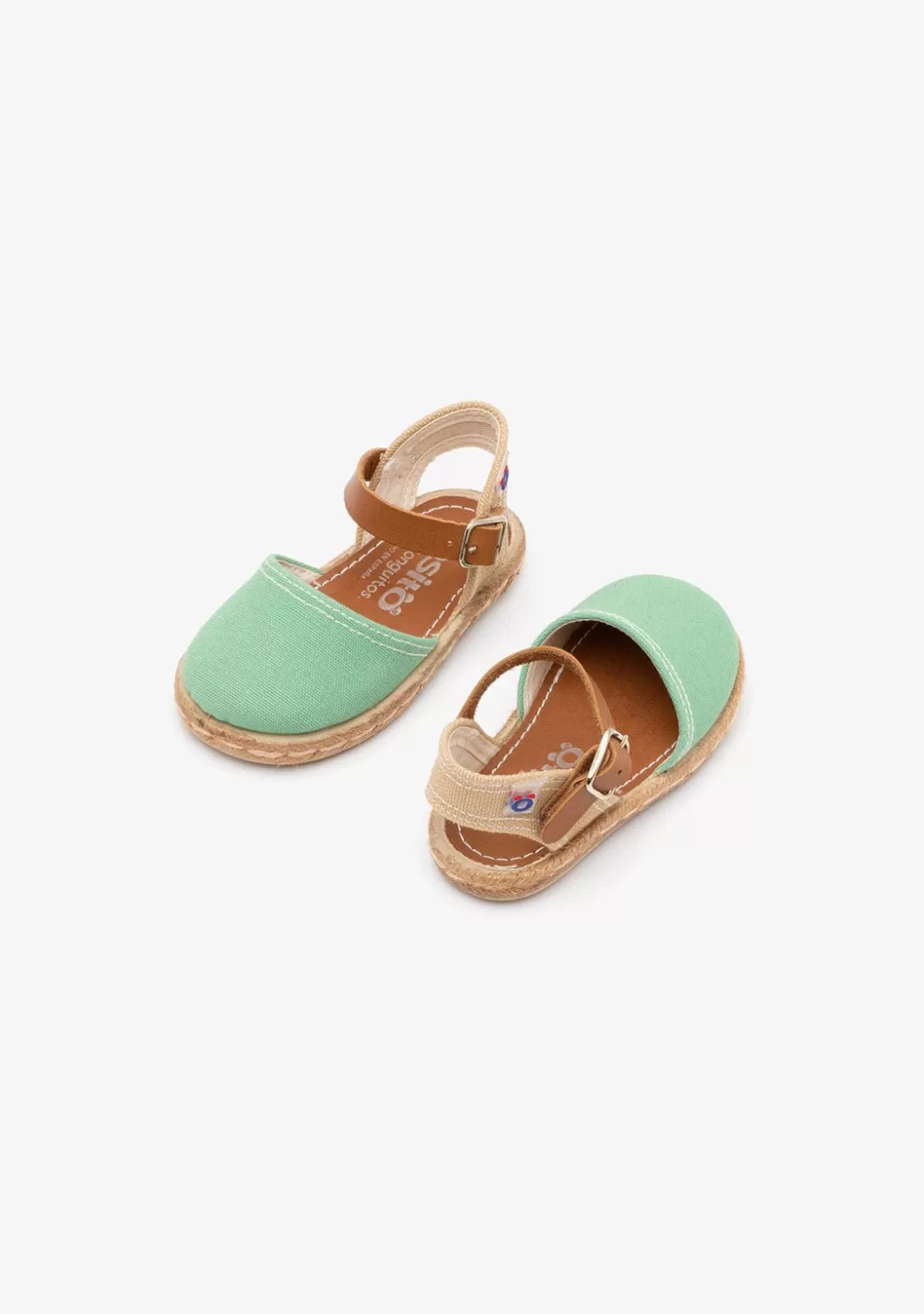 Outlet Sandalias Alpargatas De Bebé Verde Alpargatas | Alpargatas