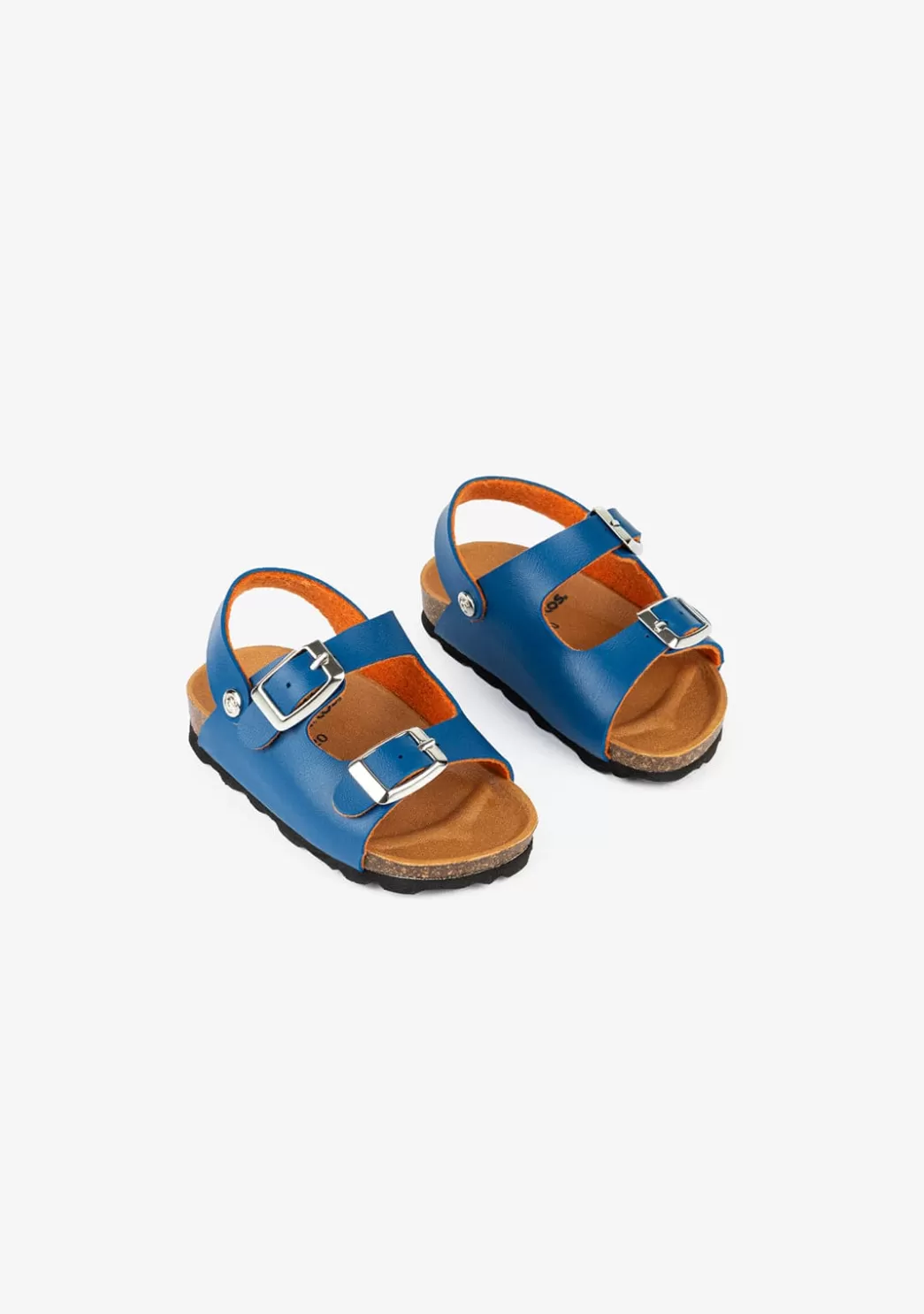 Outlet Sandalias Bio De Bebé Polipiel Azul Sandalias | Sandalias Bio