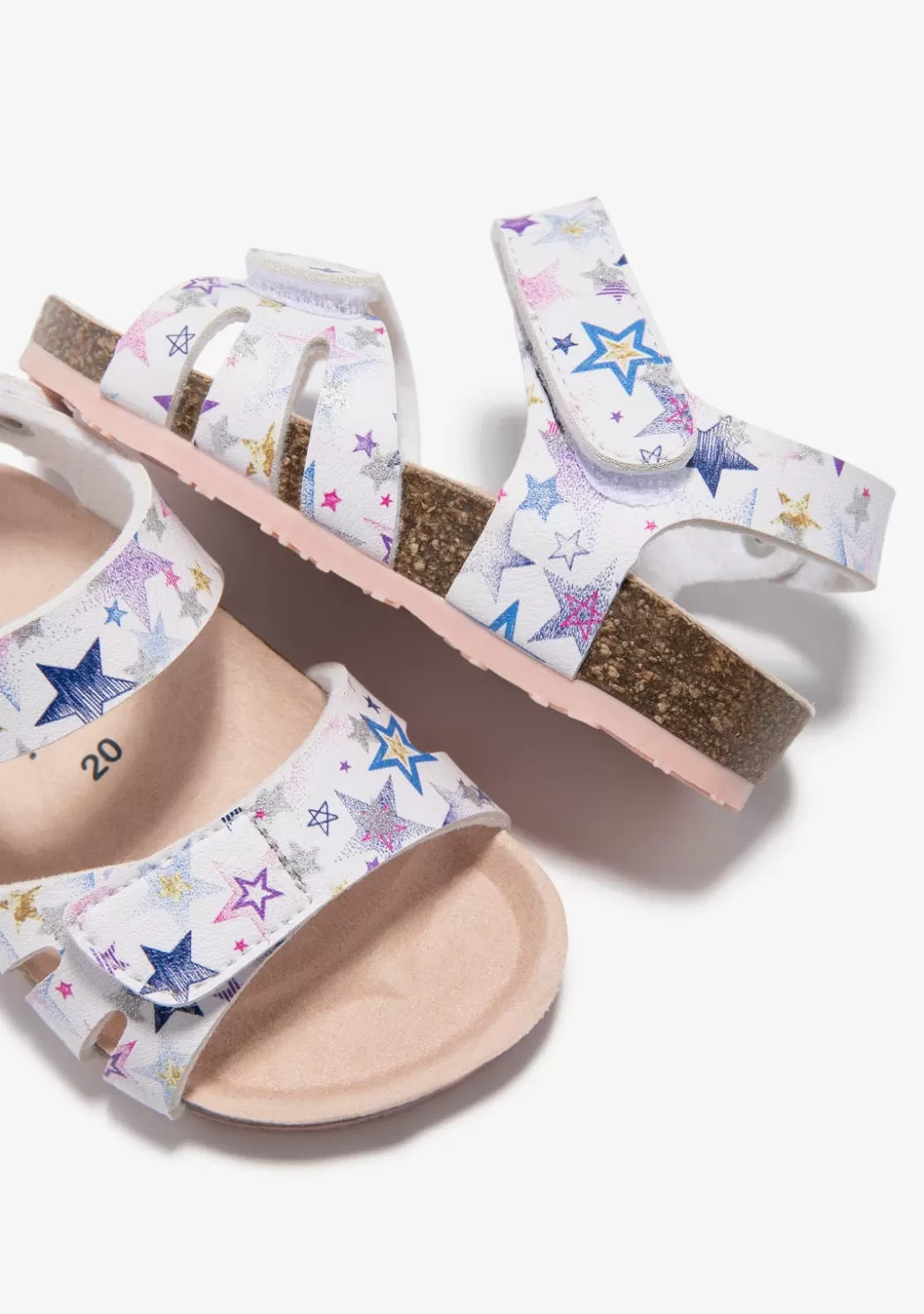 Cheap Sandalias De Bebé Bio Estrellas Multicolor Sandalias | Sandalias Bio