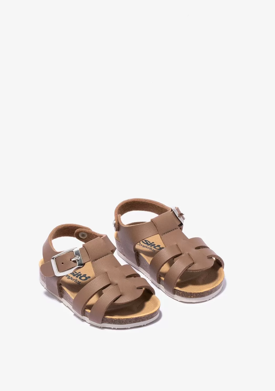 Cheap Sandalias De Bebé Bio Hebilla Taupe Sandalias | Sandalias