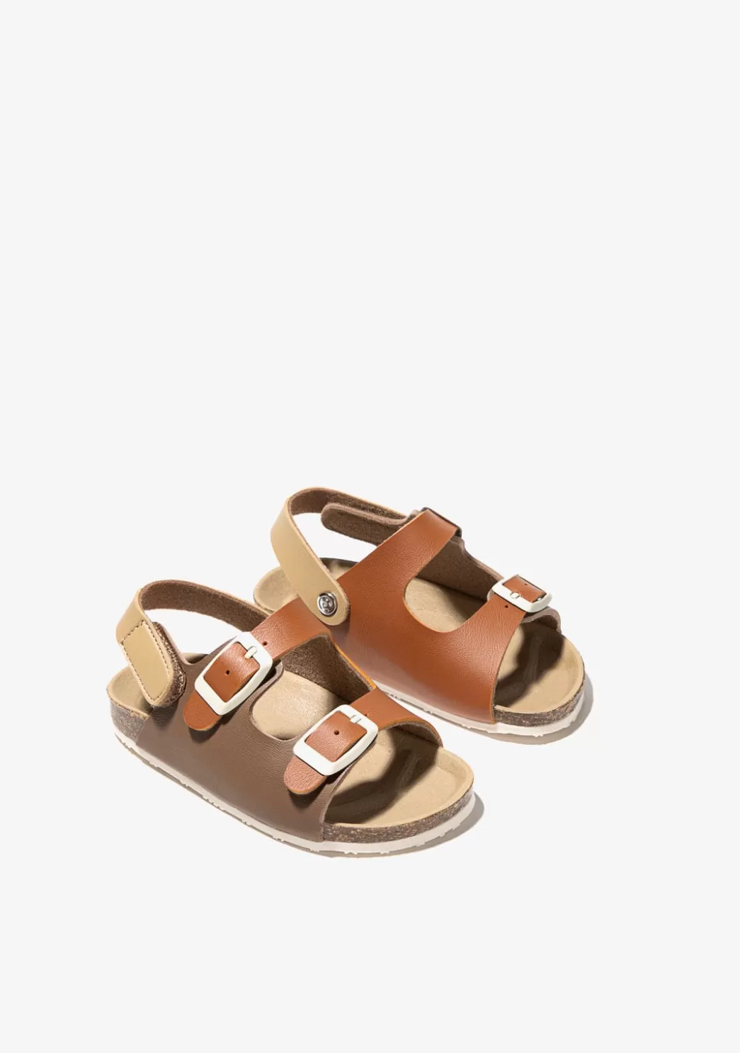 Best Sale Sandalias De Bebé Bio Multicolor Cuero Sandalias