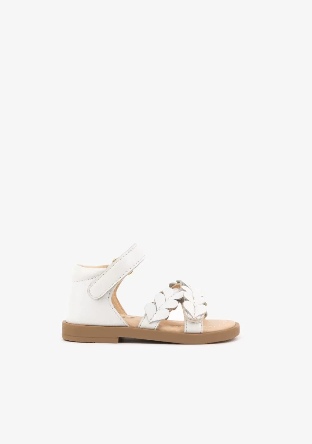 Cheap Sandalias De Bebé Napa Blanco Sandalias | Sandalias