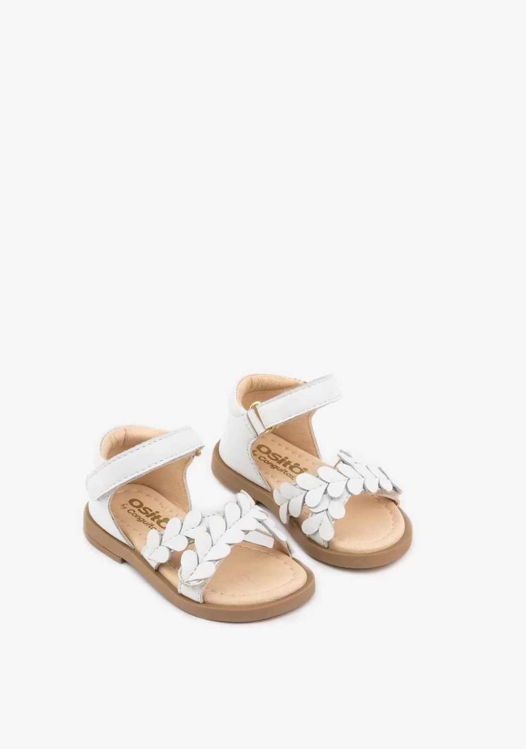 Cheap Sandalias De Bebé Napa Blanco Sandalias | Sandalias