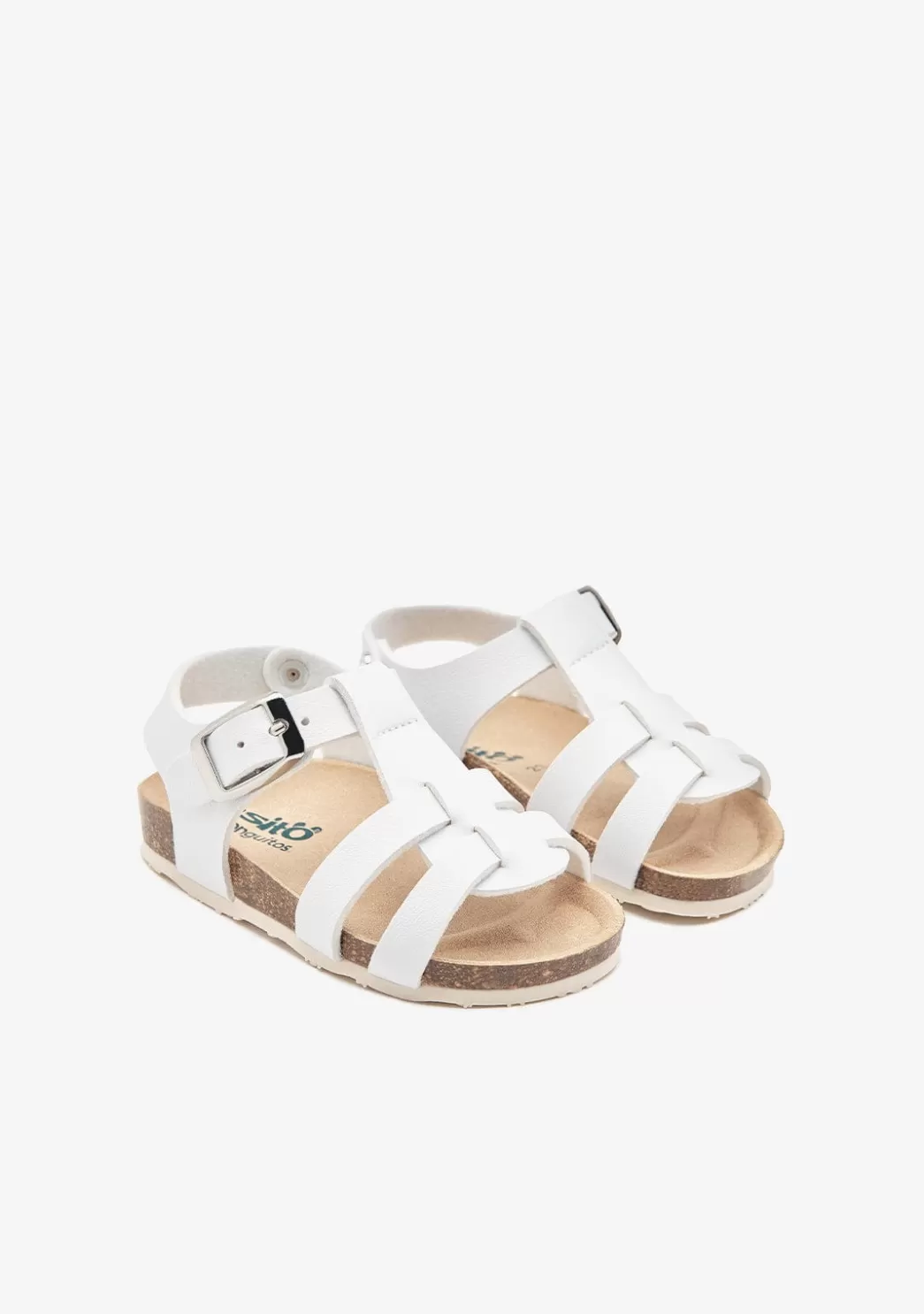 Fashion Sandalias De Bebé Tiras Blanco Sandalias | Sandalias Bio