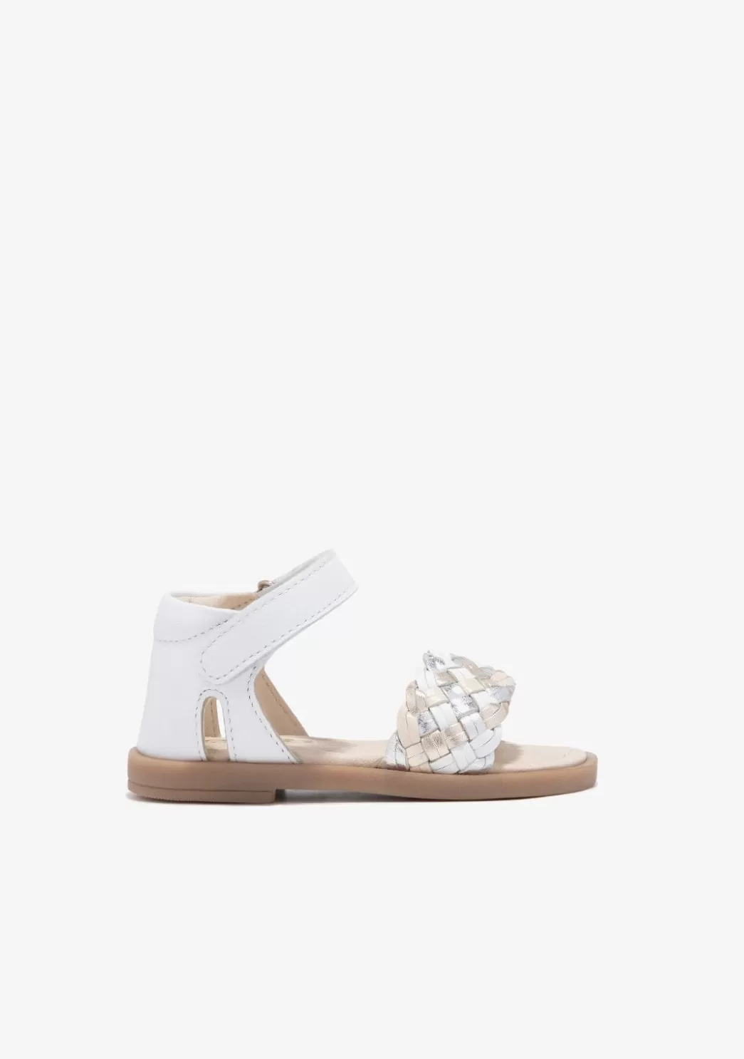 Clearance Sandalias De Bebé Trenza Blanco Sandalias | Sandalias