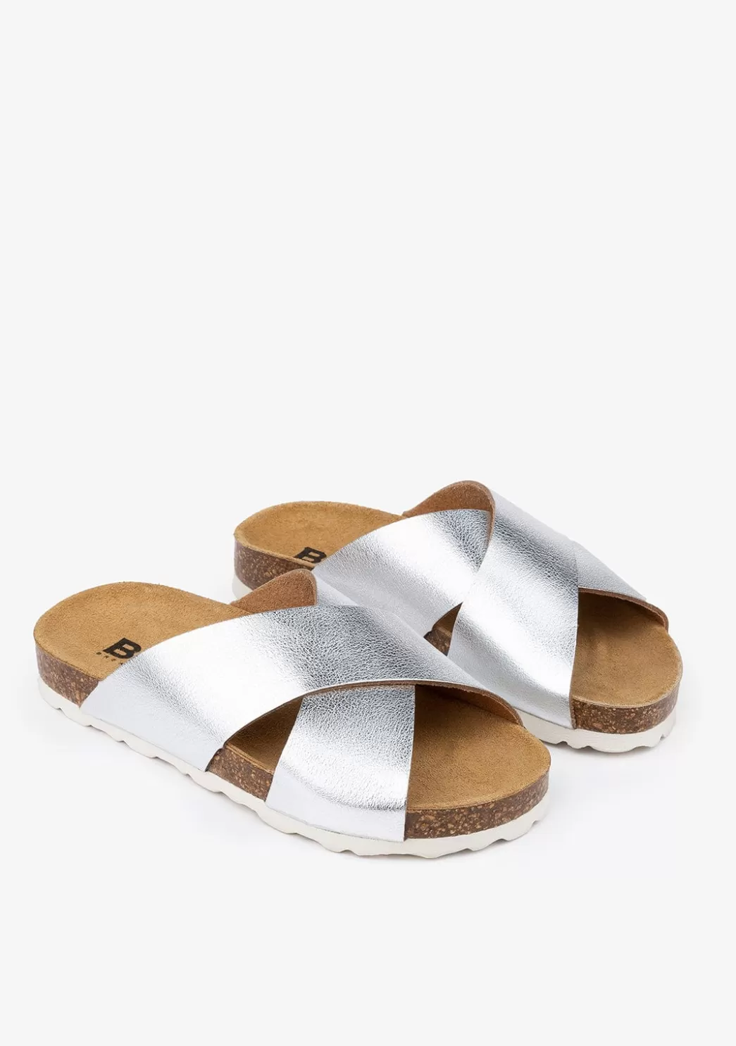 Fashion Sandalias De Niña Bio Basic Silver Sandalias | Sandalias Bio