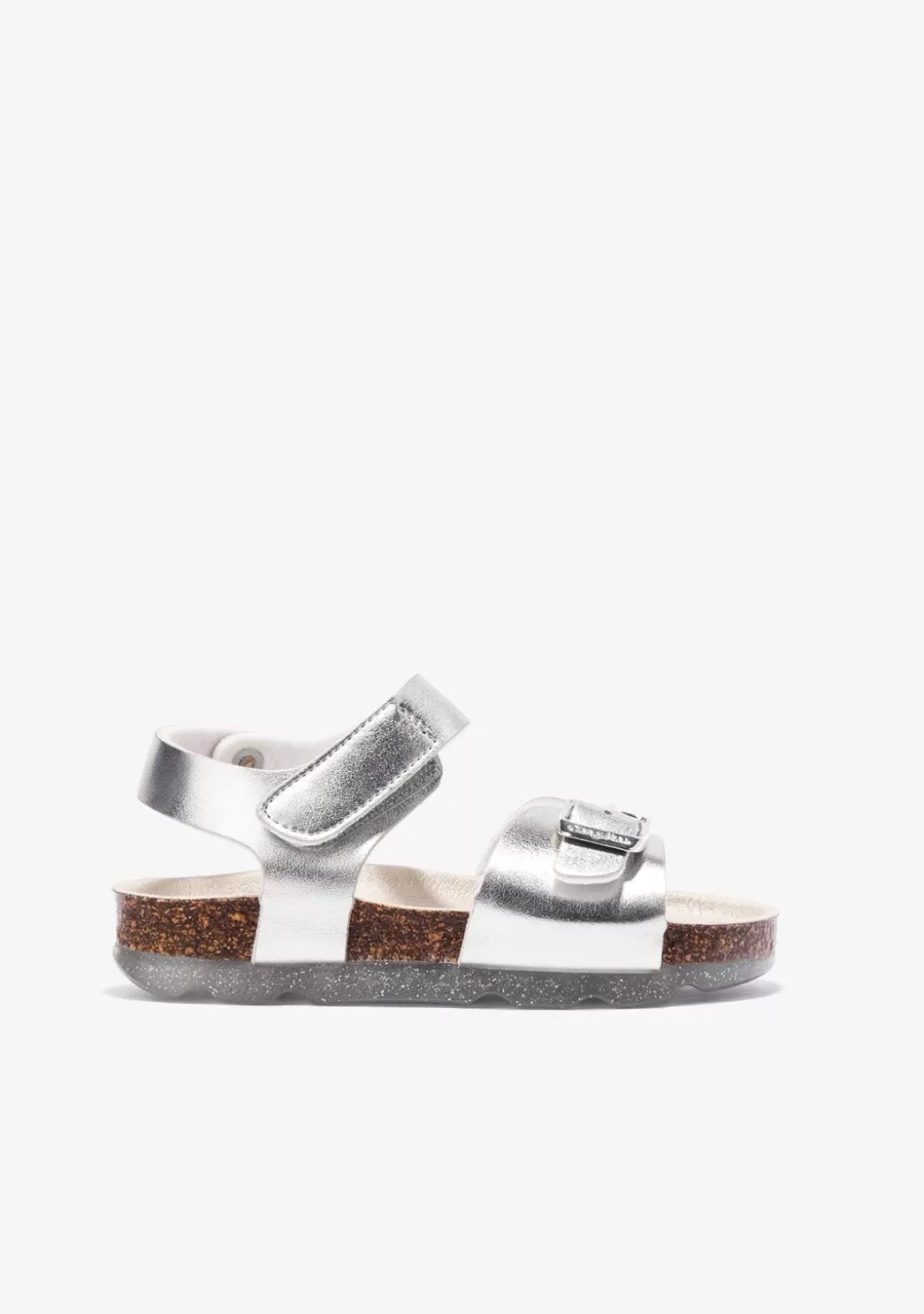 Cheap Sandalias De Niña Bio Metalizado Plata Sandalias Bio | Sandalias