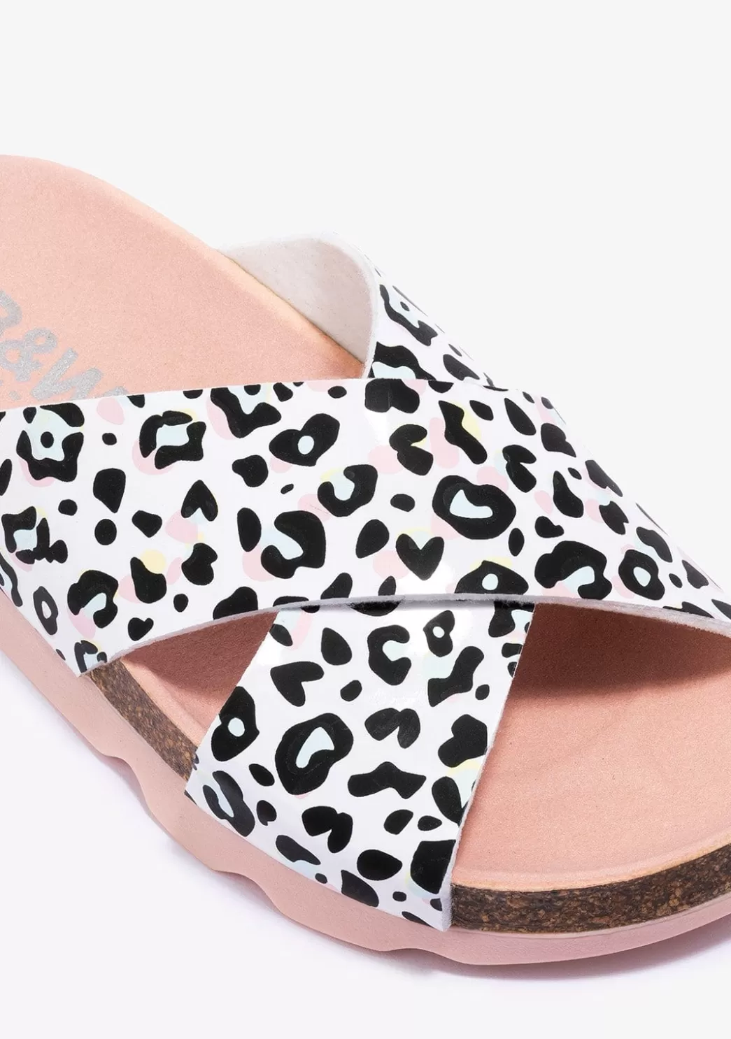 Shop Sandalias De Niña Bio Multicolor Leopardo B&W Sandalias | Sandalias Bio