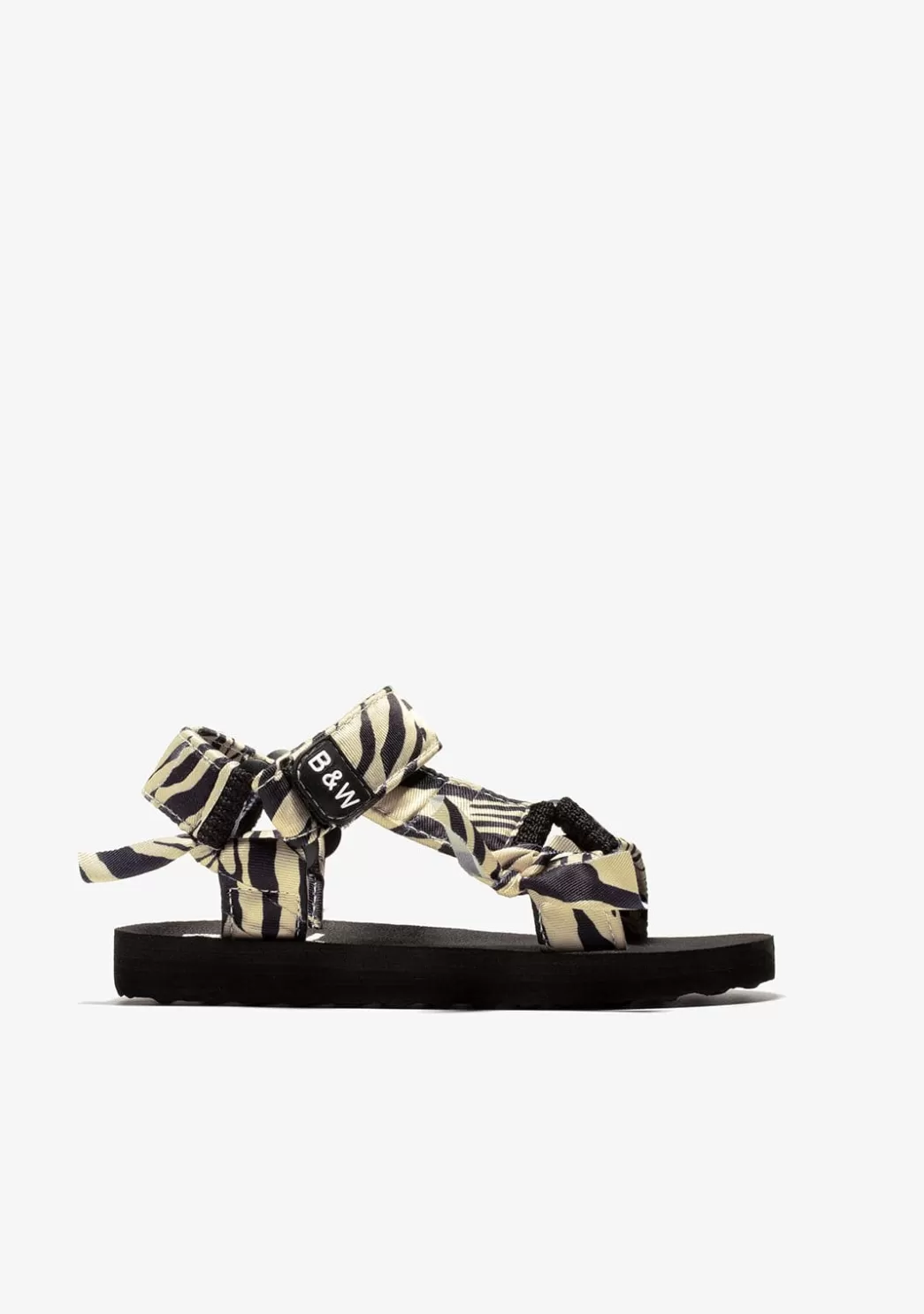 Flash Sale Sandalias De Niña Cebra B&W Sandalias | Sandalias