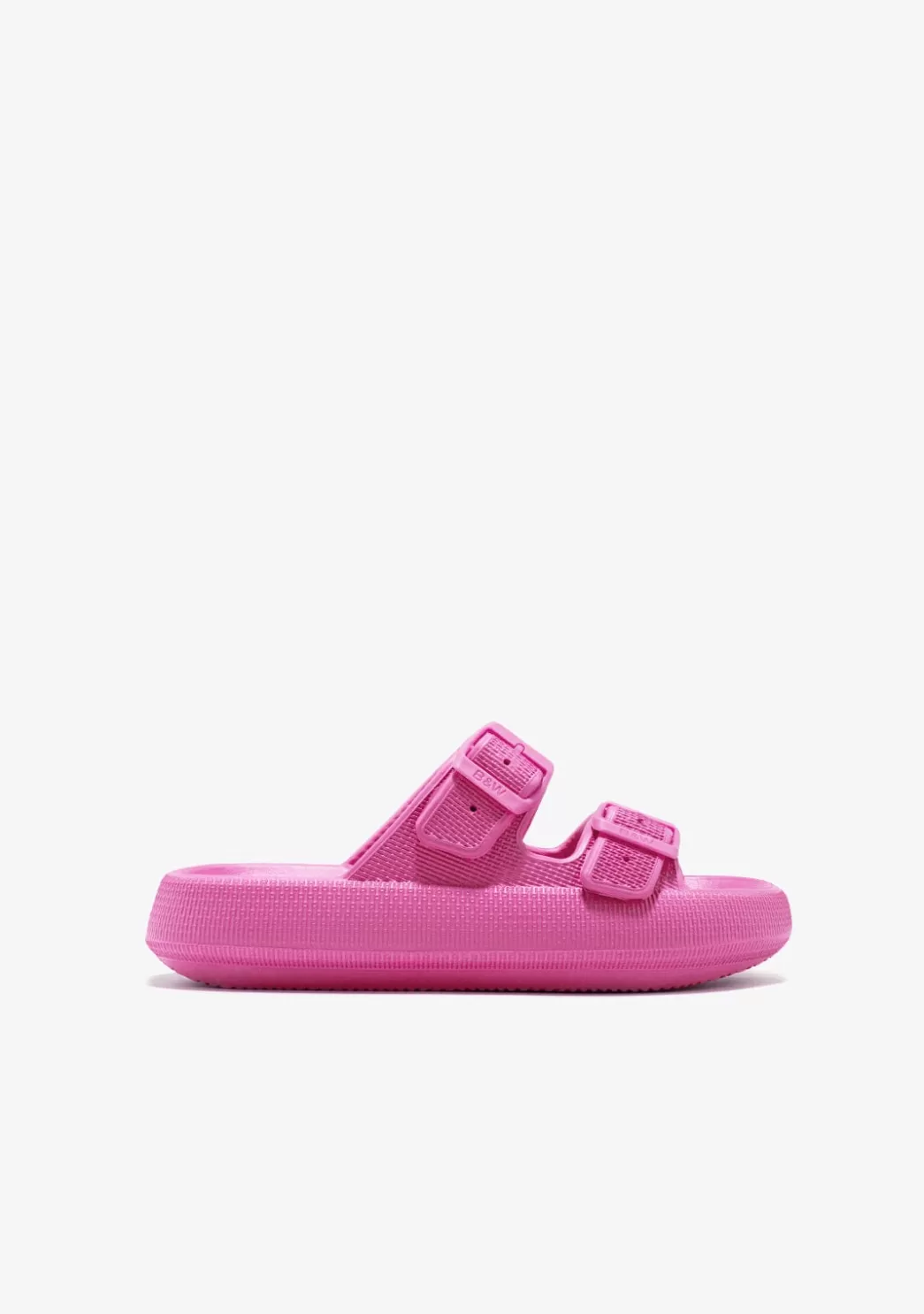 Store Sandalias Doble Hebilla Bio Fucsia Sandalias | Sandalias