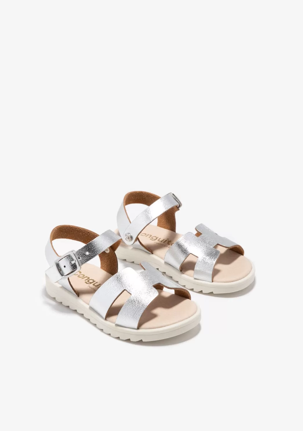 Cheap Sandalias Metalizado Plata Sandalias | Zapatos De Ceremonia