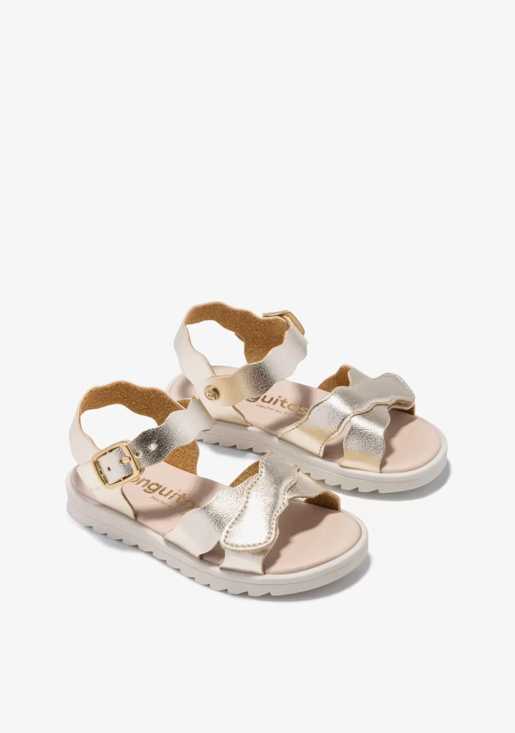 Flash Sale Sandalias Ondas Oro Sandalias | Zapatos De Ceremonia