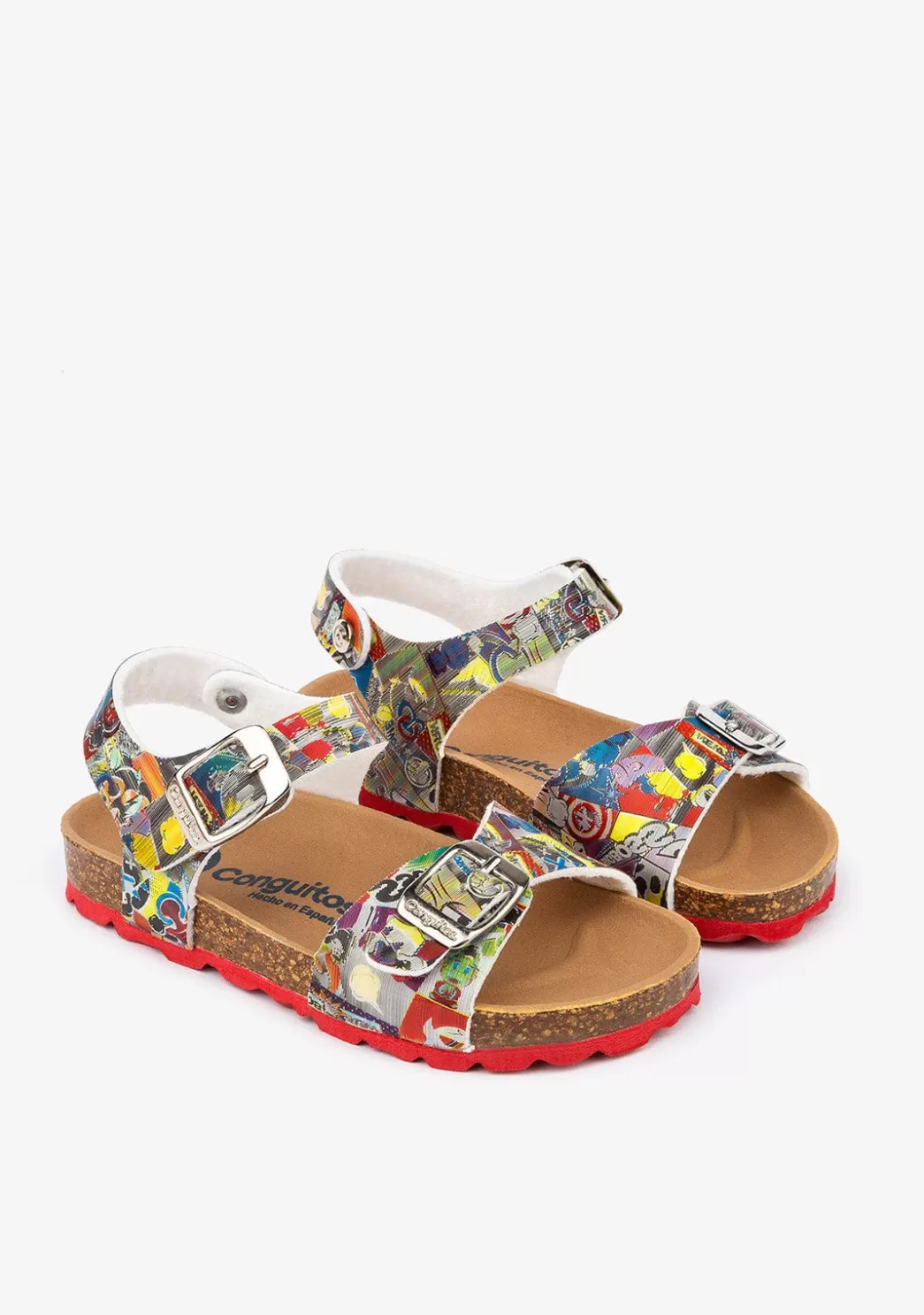 Sale Sandalias Unisex Bio Estampado Cómics Sandalias | Sandalias Bio