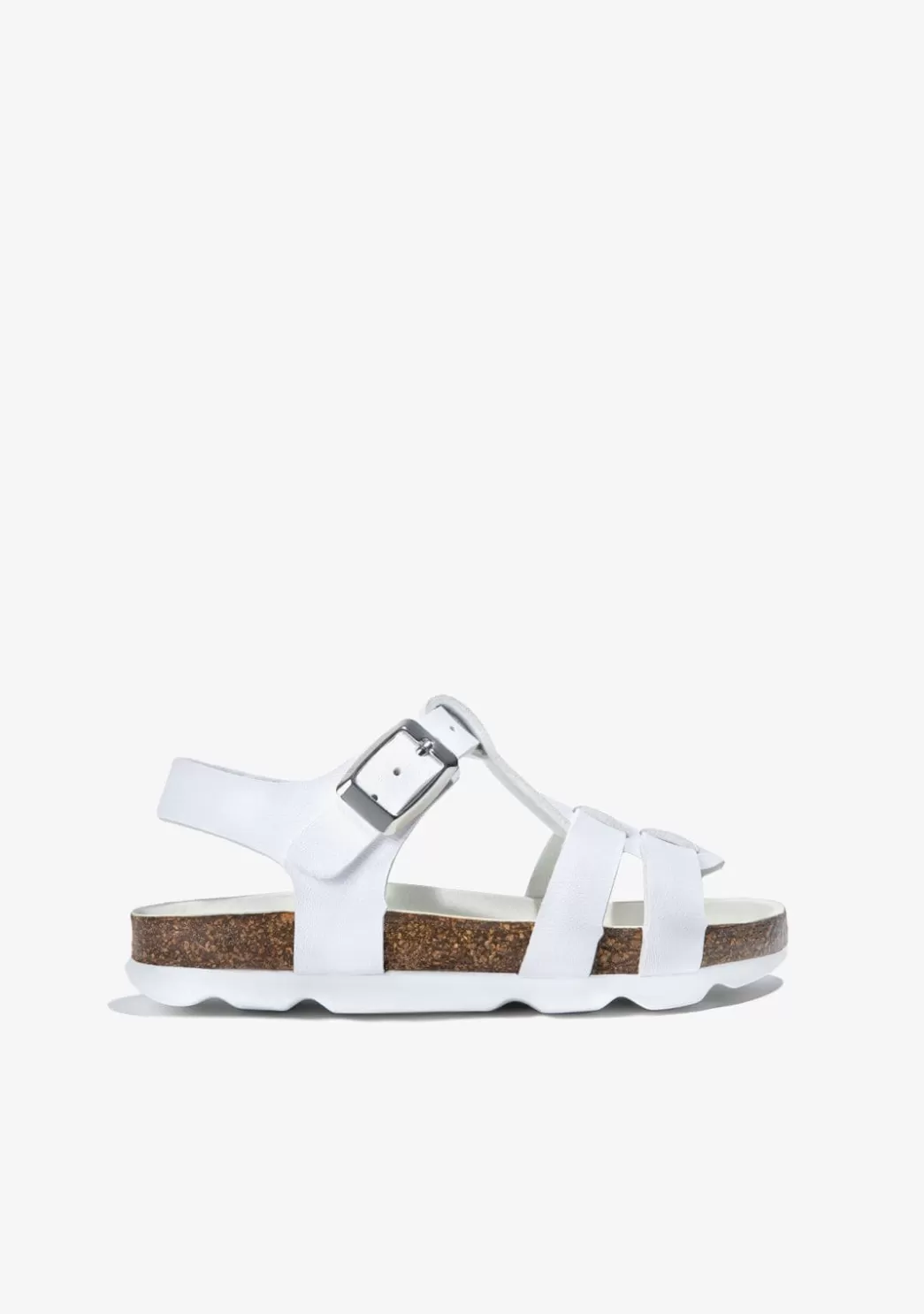 Flash Sale Sandalias Unisex Bio Hebilla Blanco Sandalias | Sandalias Bio