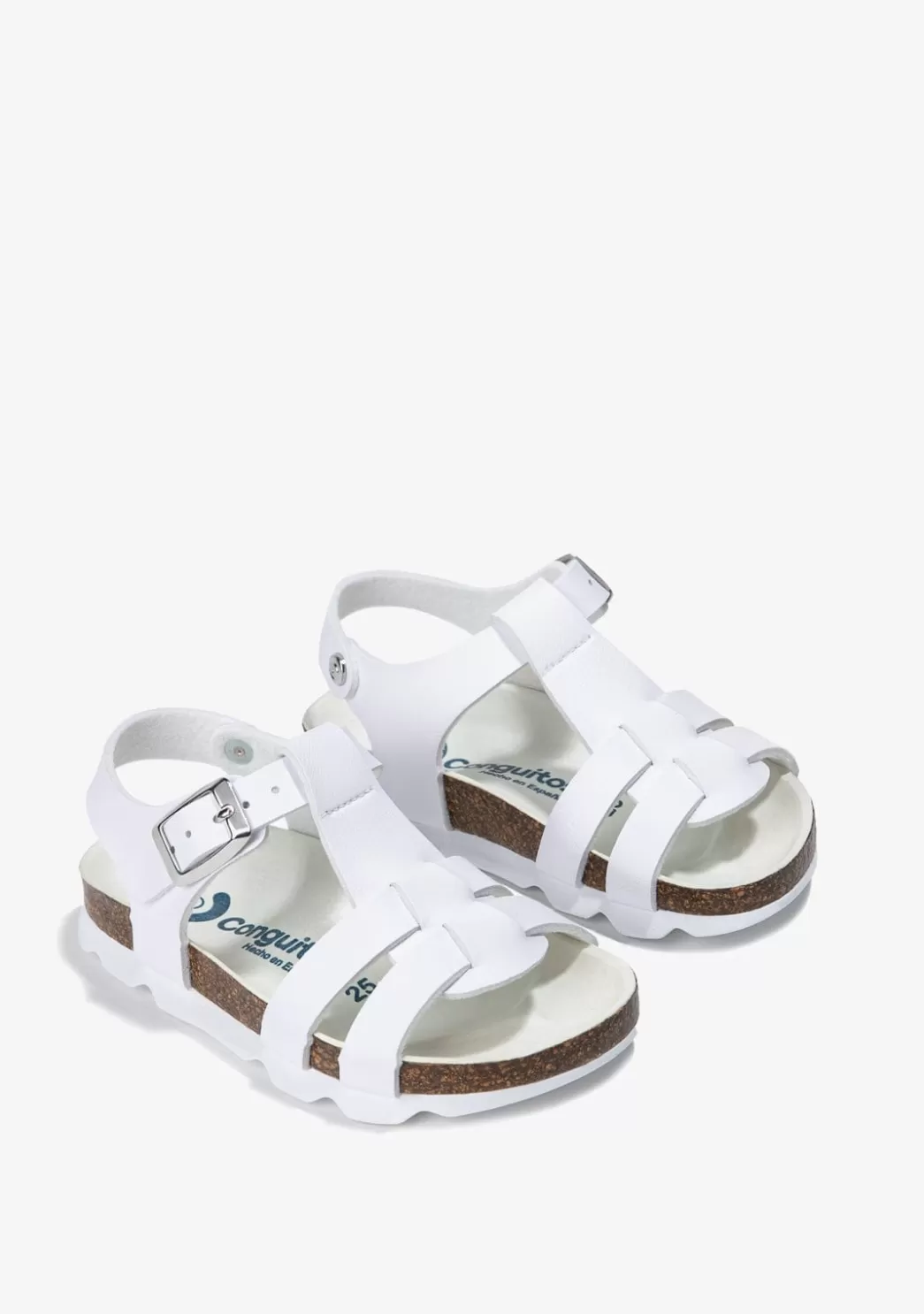 Flash Sale Sandalias Unisex Bio Hebilla Blanco Sandalias | Sandalias Bio