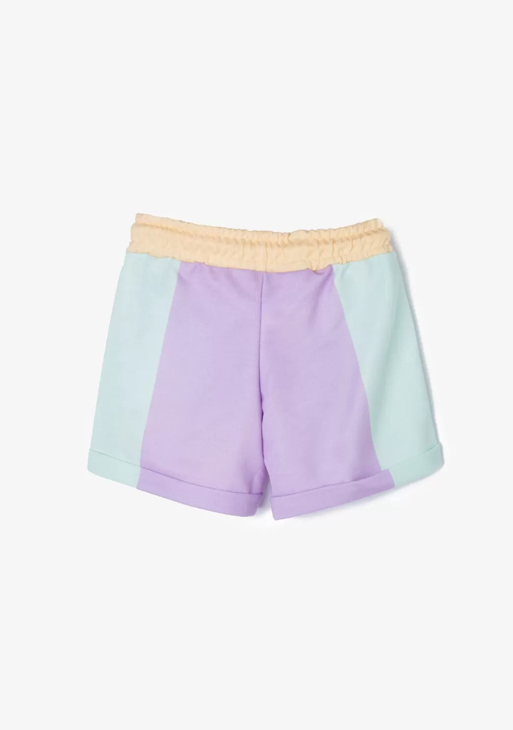 Cheap Short Deportivo De Niña Liso Patchwork Multicolor Shorts