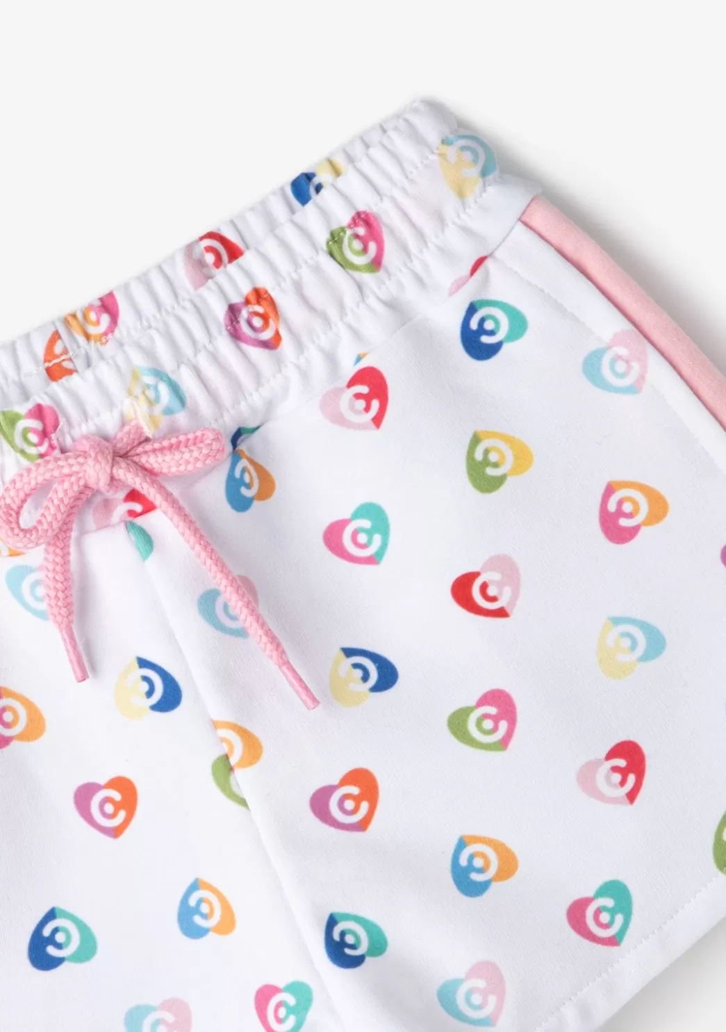 Outlet Shorts Deportivos Corazones Multicolor Shorts