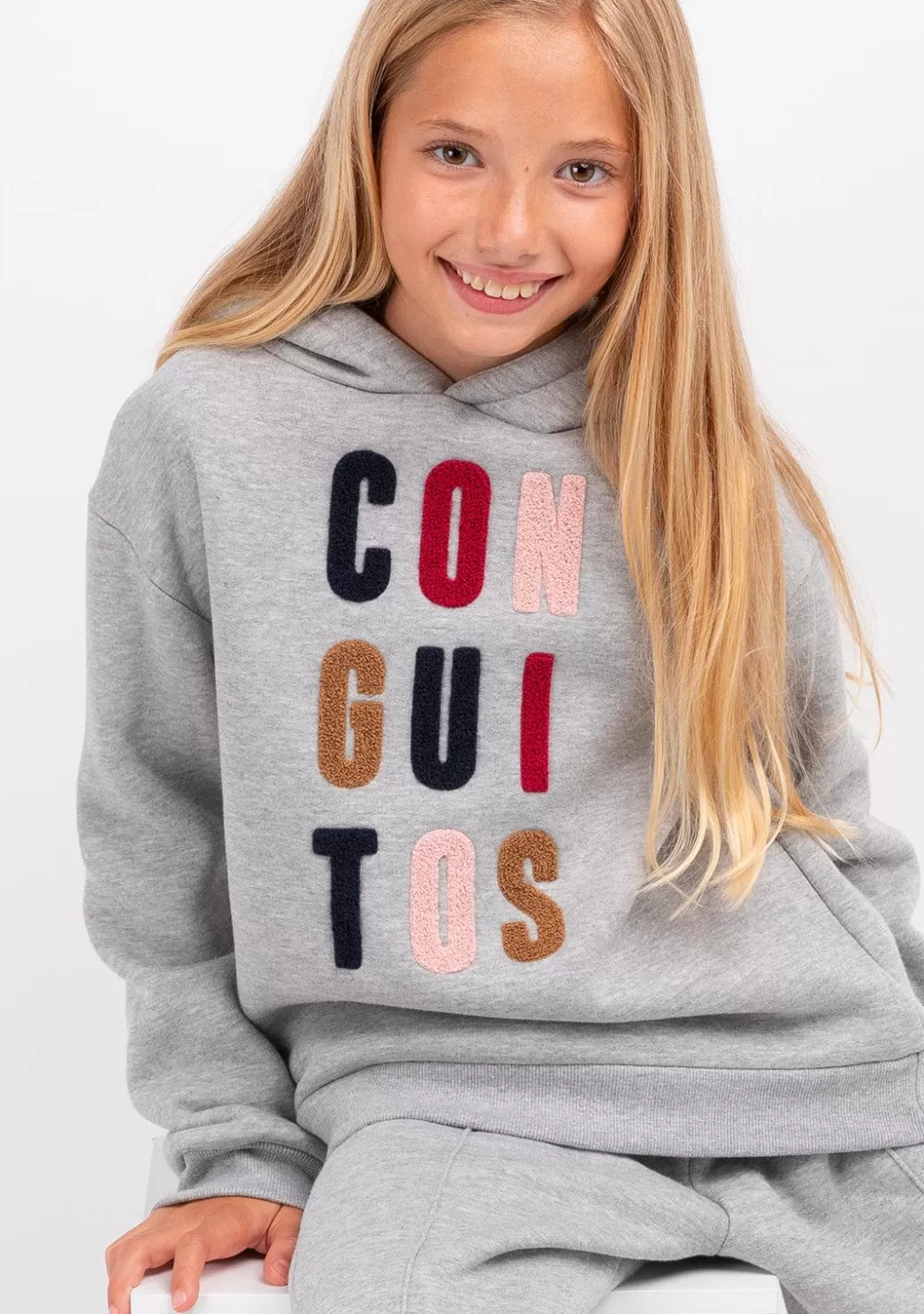 Clearance Sudadera De Niña Gris Sudaderas