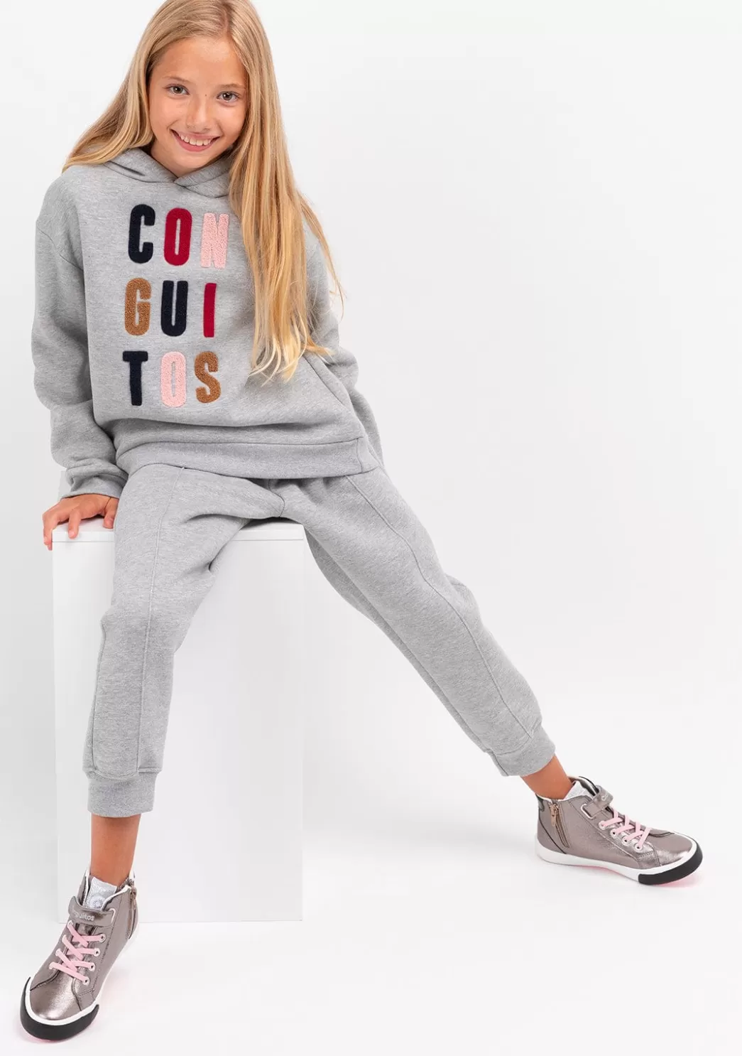 Clearance Sudadera De Niña Gris Sudaderas