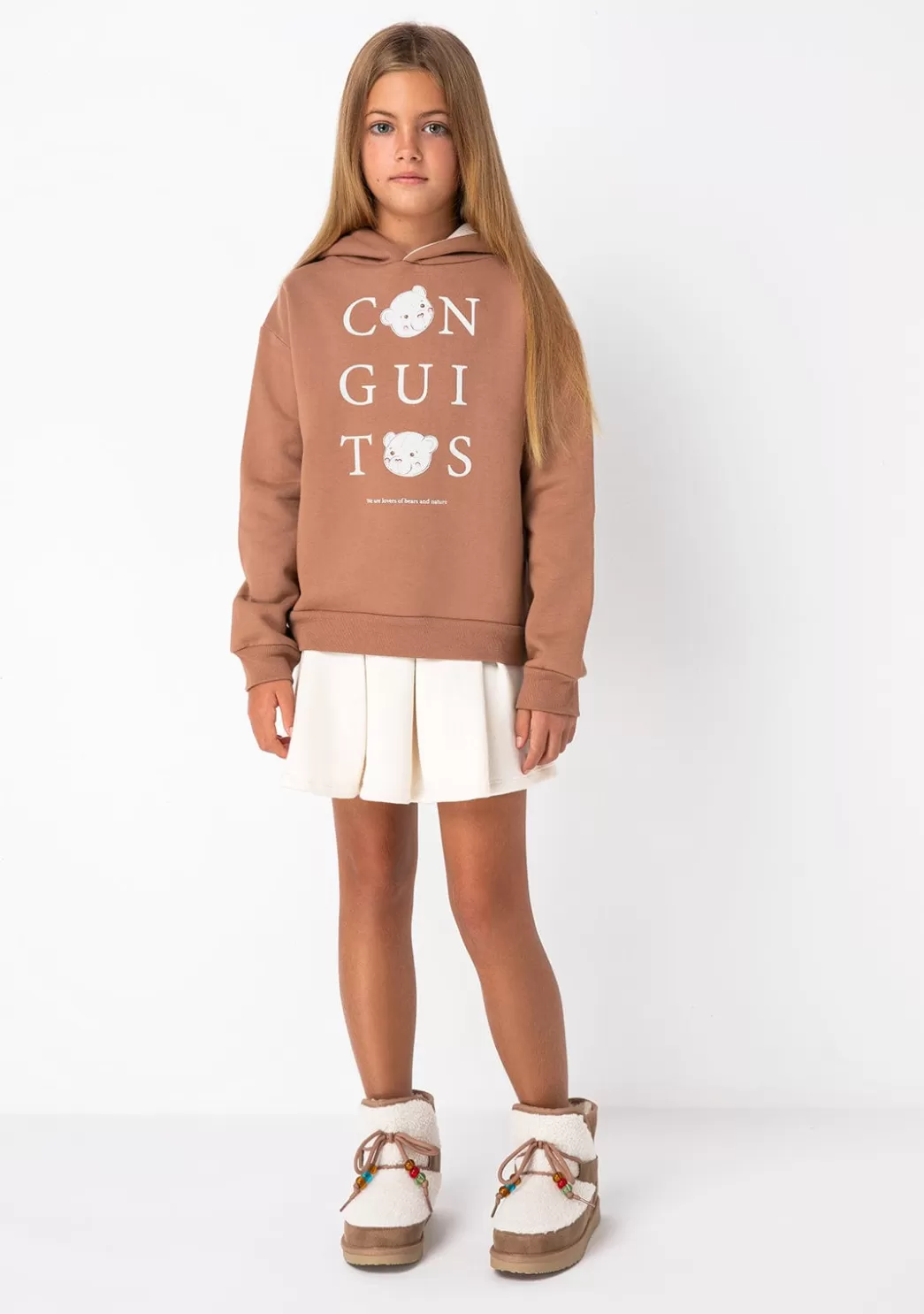 Best Sudadera De Niña Marrón Sudaderas