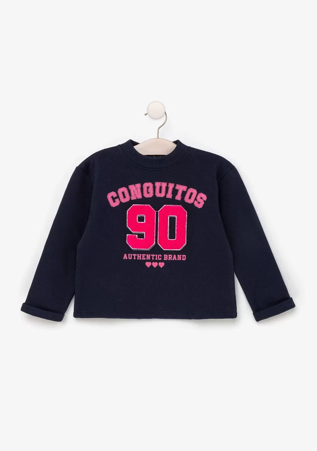 Fashion Sudadera De Niña Marino Camisetas | Sudaderas