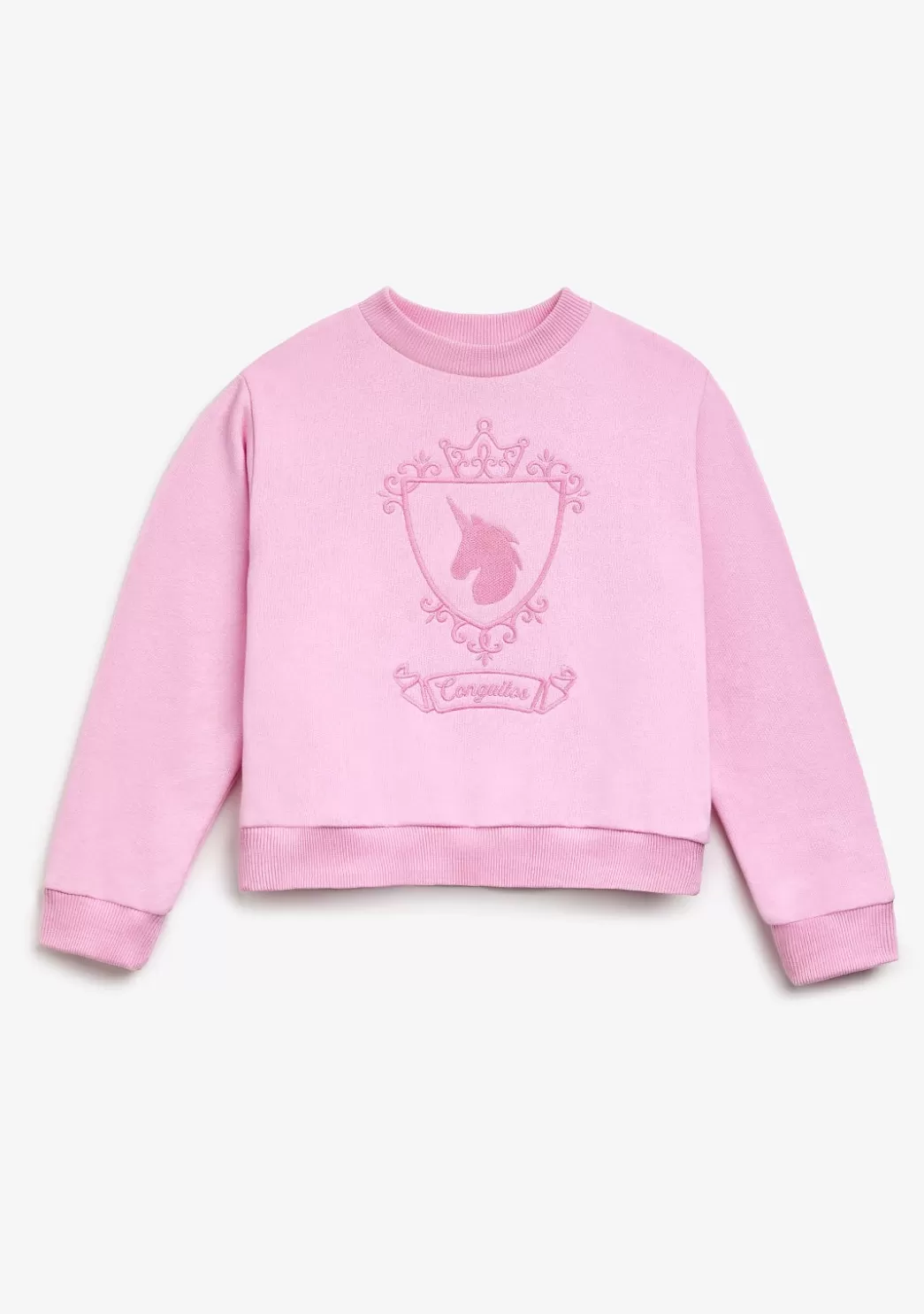 Cheap Sudadera Escudo Unicornio Rosa Sudaderas