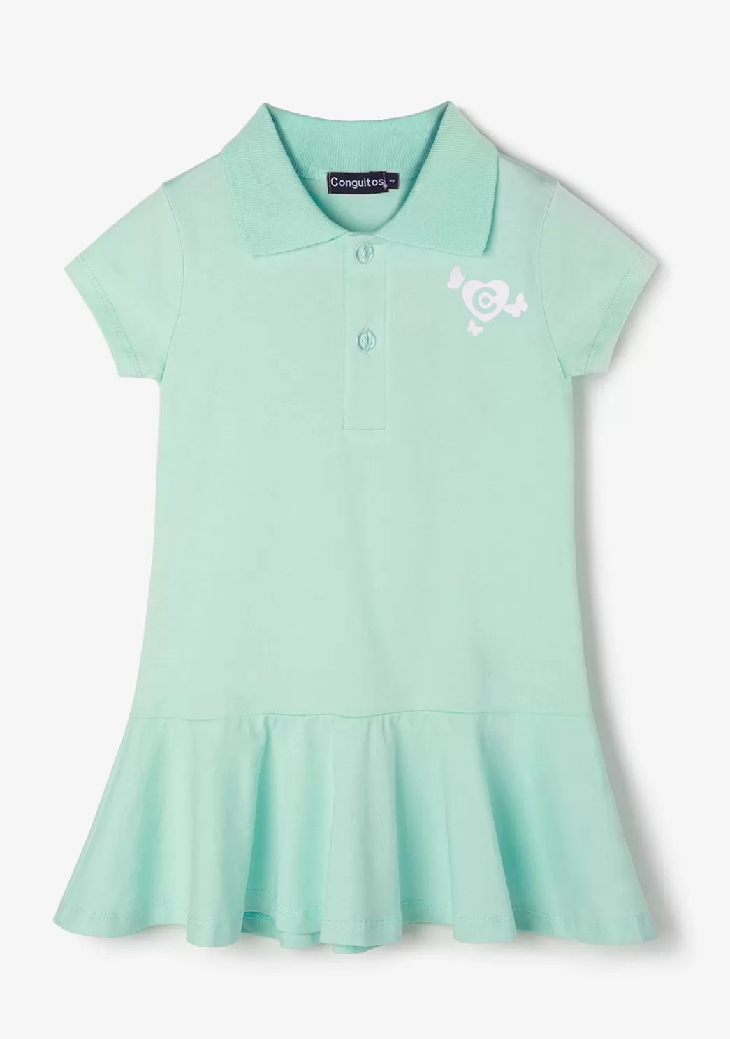 Fashion Vestido Polo Menta Niña Vestidos De Verano | Vestidos