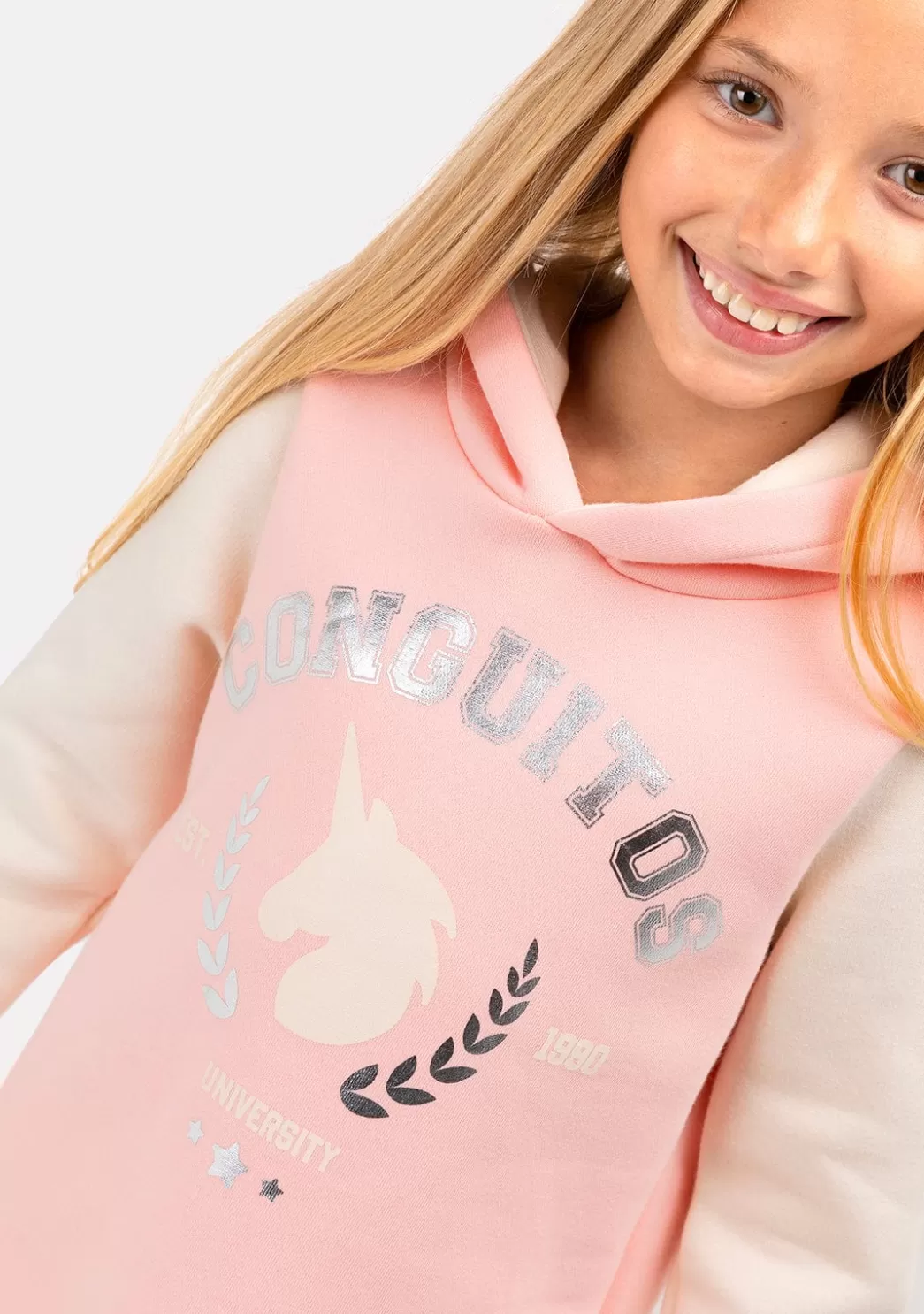 Best Sale Vestido Sudadera De Niña Unicornio Rosa Vestidos Sudadera | Vestidos