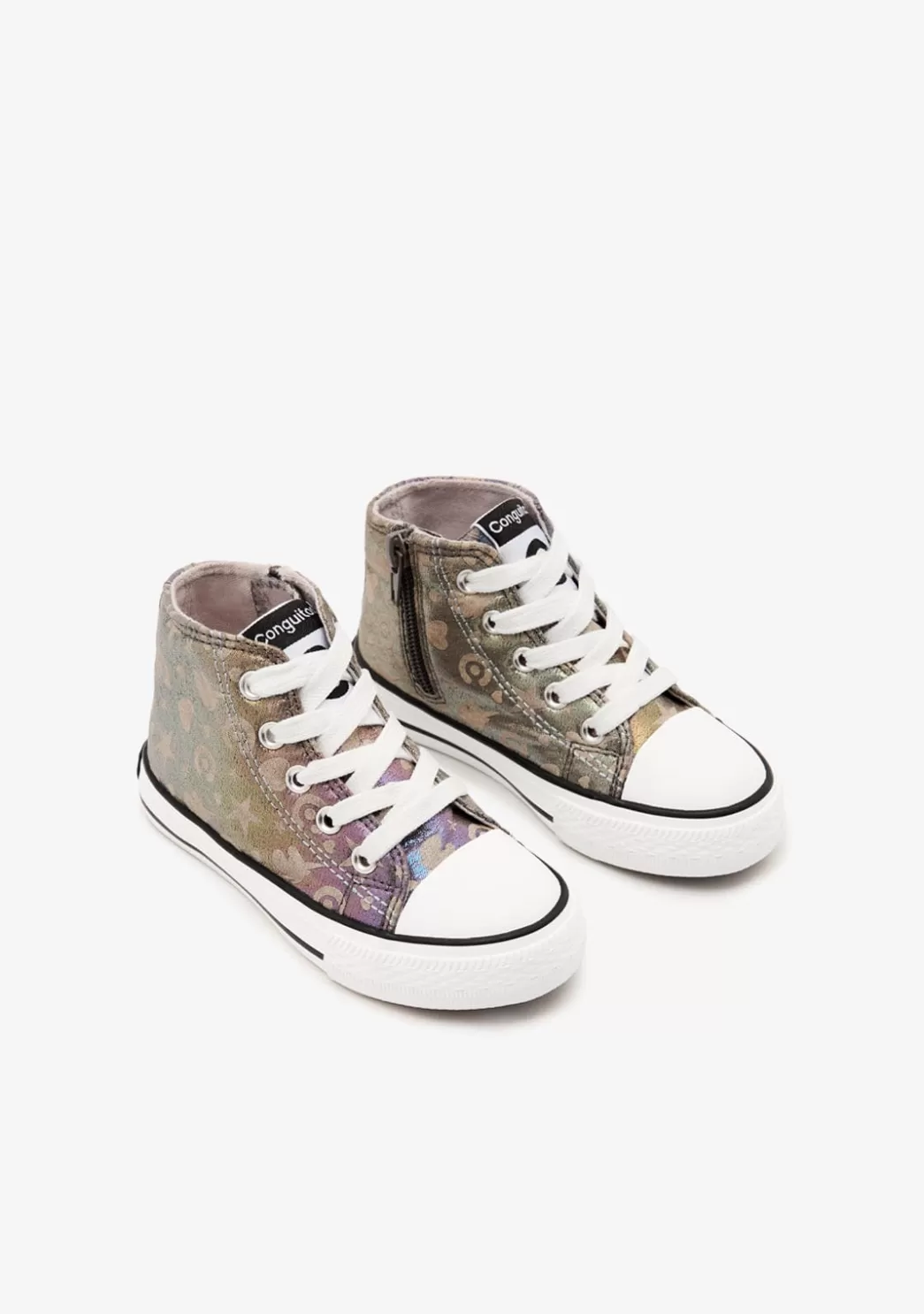 Discount Zapatillas Altas Brillo En La Oscuridad Multicolor Zapatillas | Zapatillas