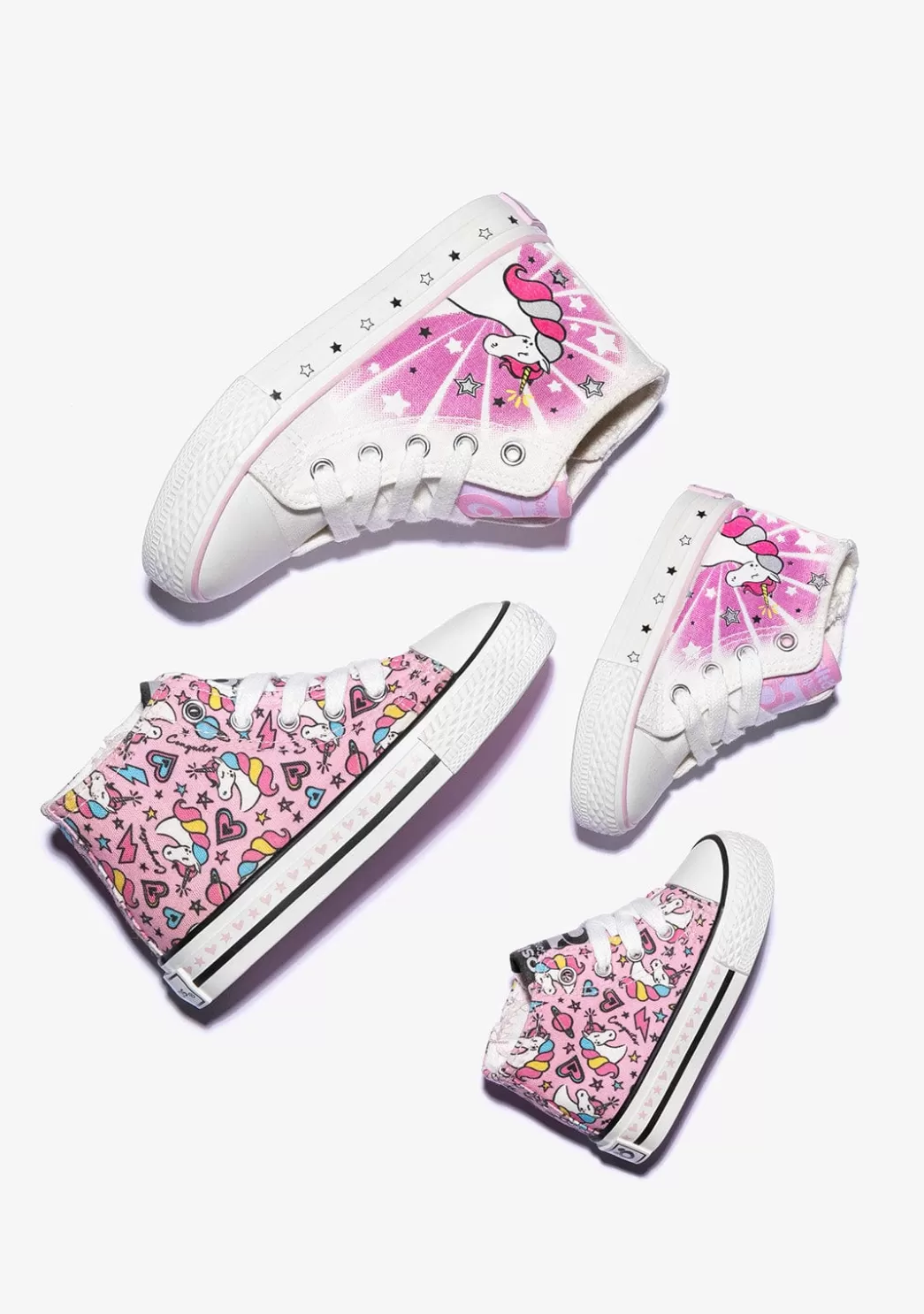 zapatillas_altas_de_nia_cordones_unicornio_lona_rosa_6.webp Hot Zapatillas Altas De Niña Cordones Unicornio Lona Rosa Zapatillas