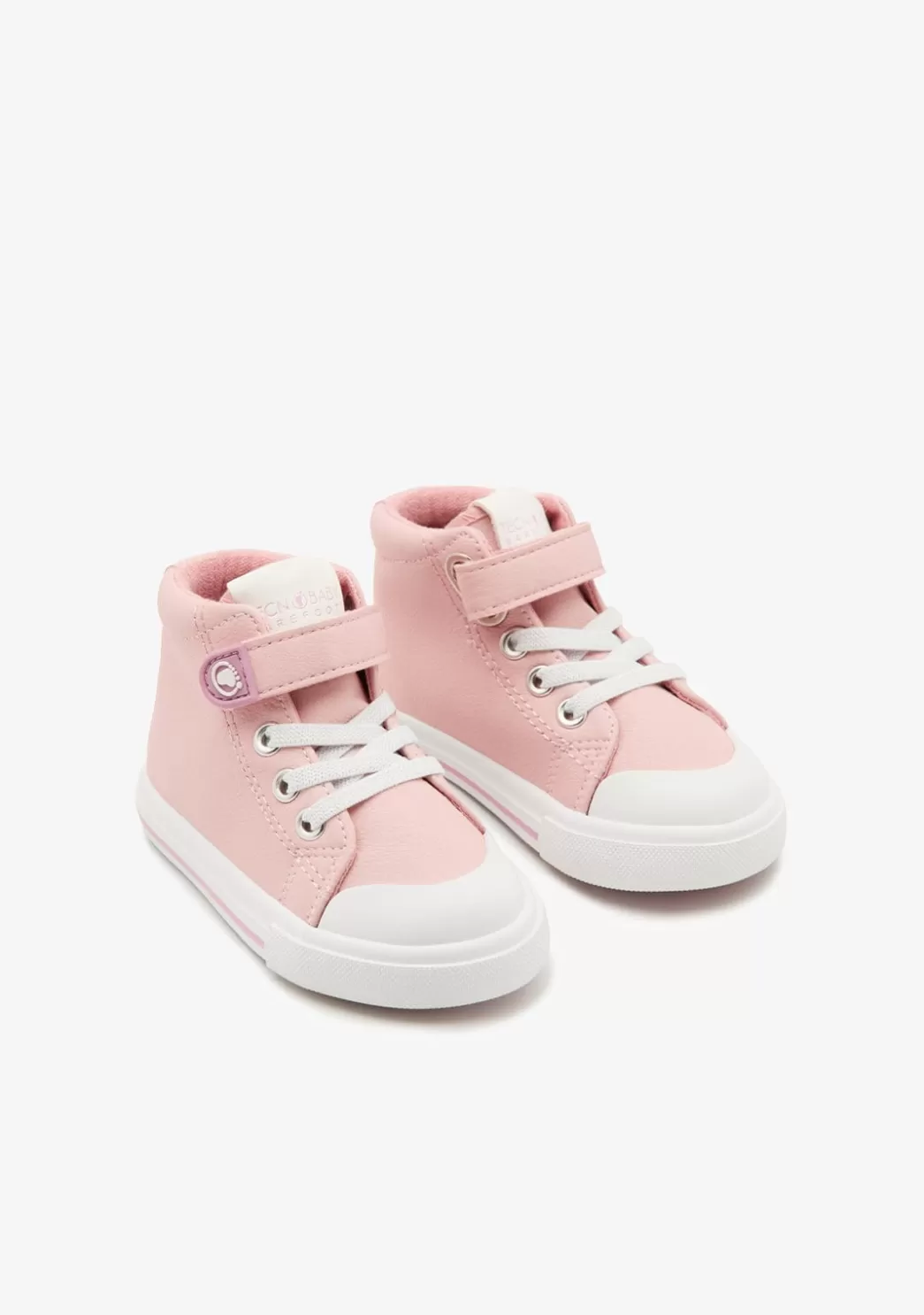 Shop Zapatillas Altas Respetuosas Rosa Zapatillas | Primeros Pasos - Respetuoso