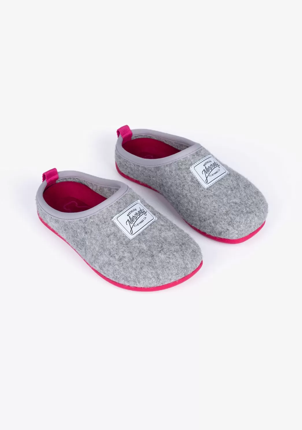 Online Zapatillas De Casa Ecológicas Gris Rosa Zapatillas De Casa | Zapatillas De Casa