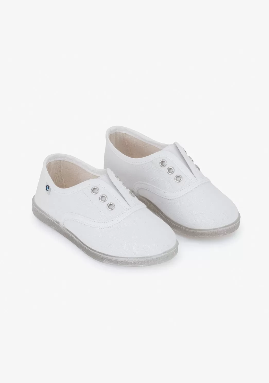 New Zapatillas De Lona Ecológicas Blanco Zapatillas | Zapatillas