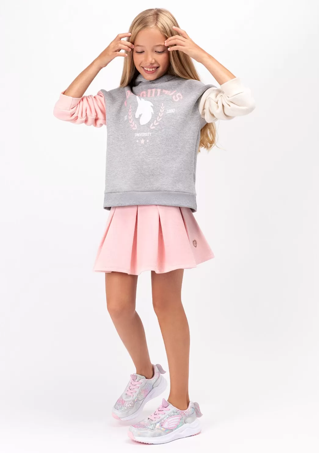 zapatillas_de_nia_unicornio_con_luz_metalizado_blanco_7.webp Discount Zapatillas De Niña Unicornio Con Luz Metalizado Blanco Zapatillas Con Luces | Zapatillas