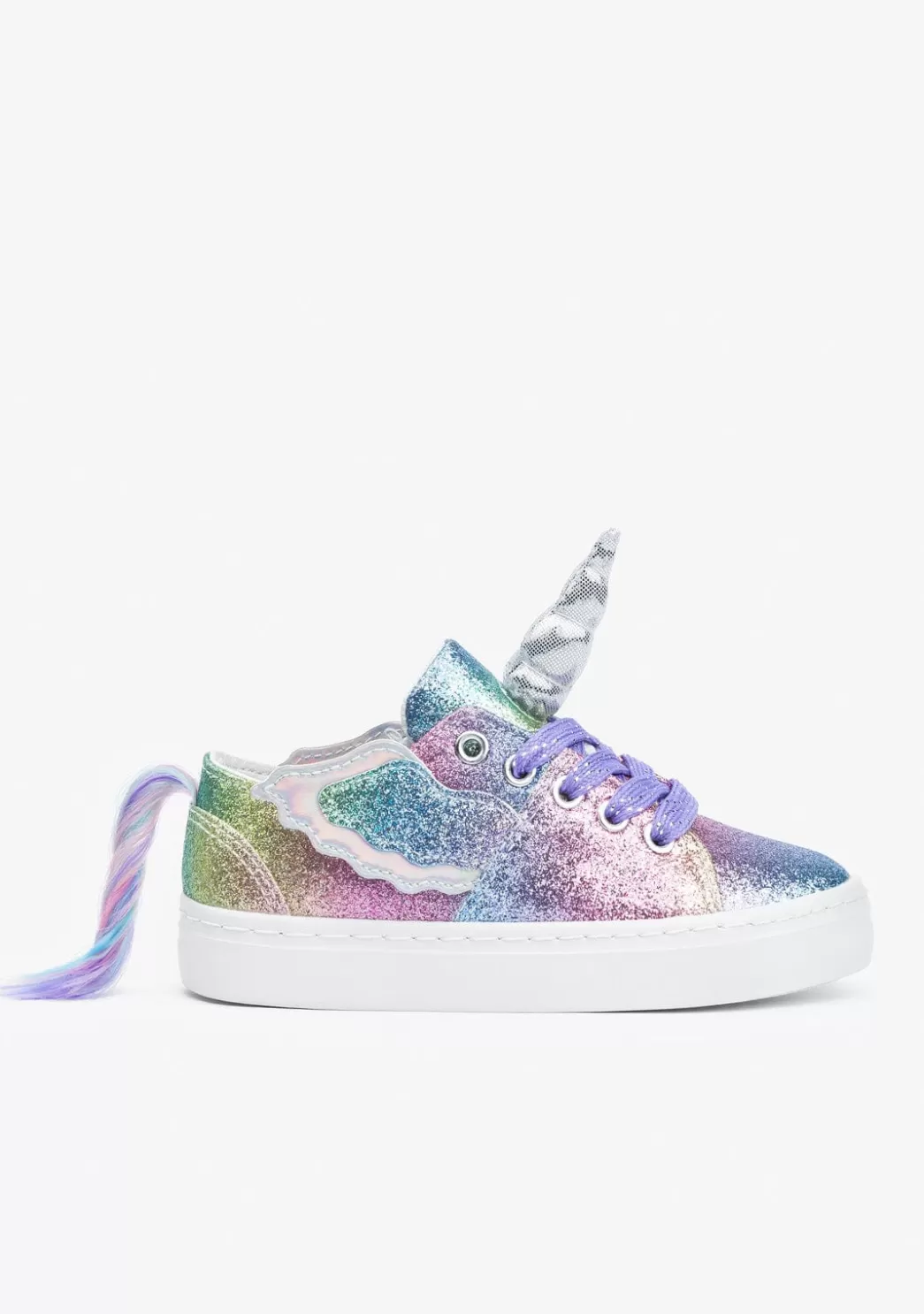 Best Sale Zapatillas De Niña Unicornio Glitter Multicolor Zapatillas