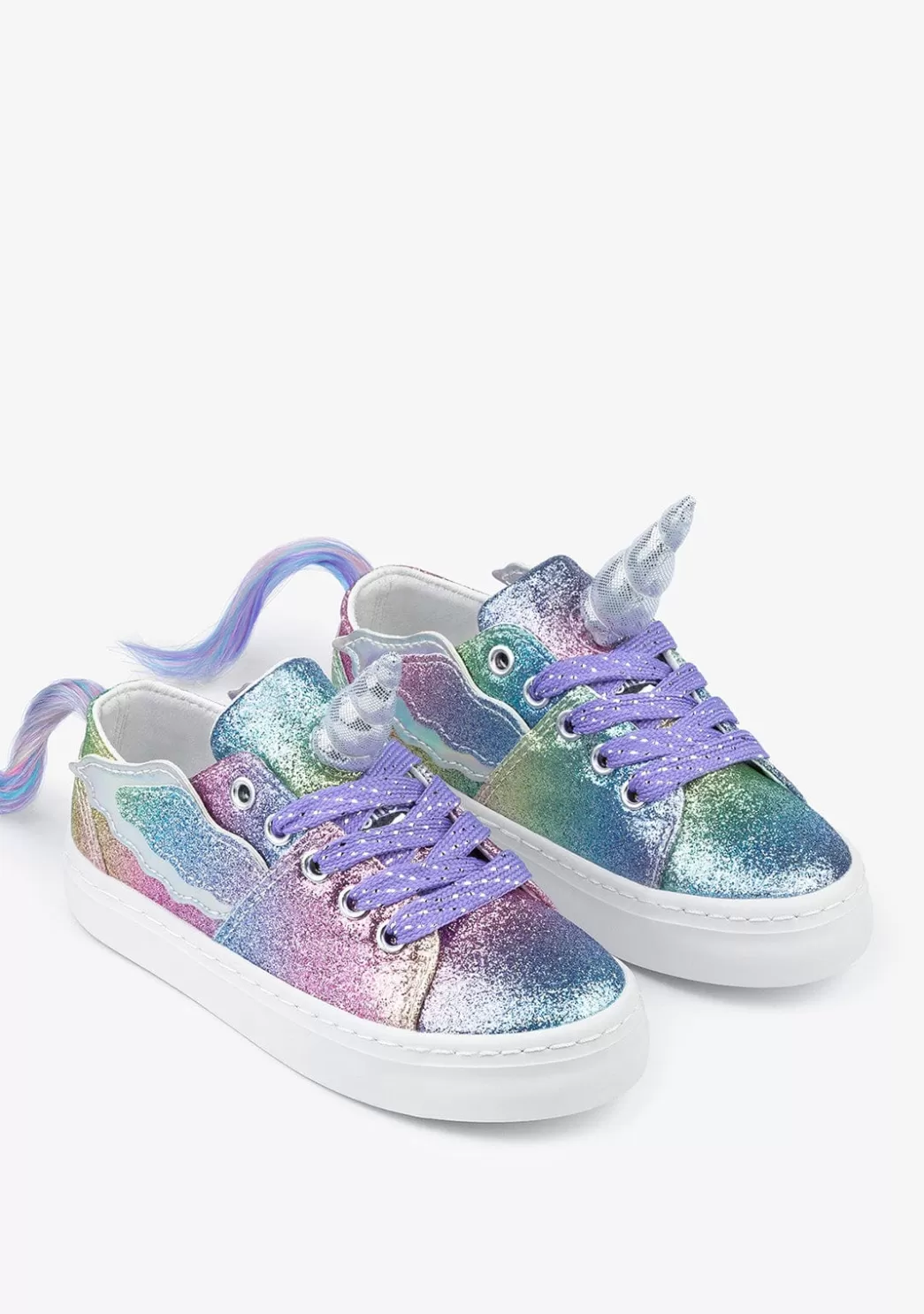 Best Sale Zapatillas De Niña Unicornio Glitter Multicolor Zapatillas