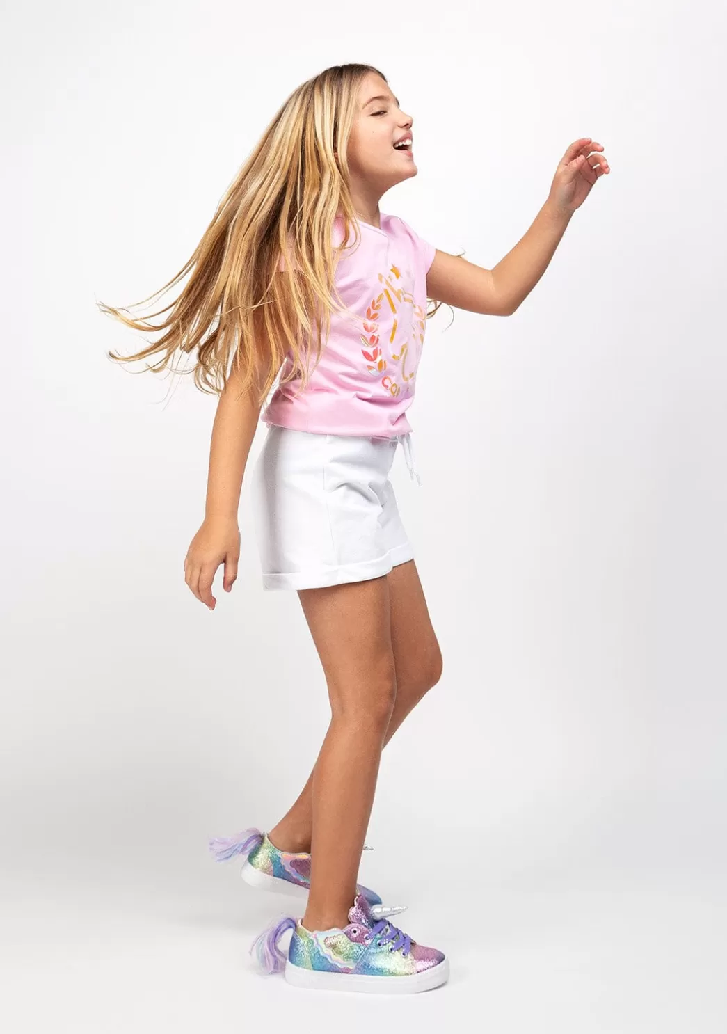 Best Sale Zapatillas De Niña Unicornio Glitter Multicolor Zapatillas